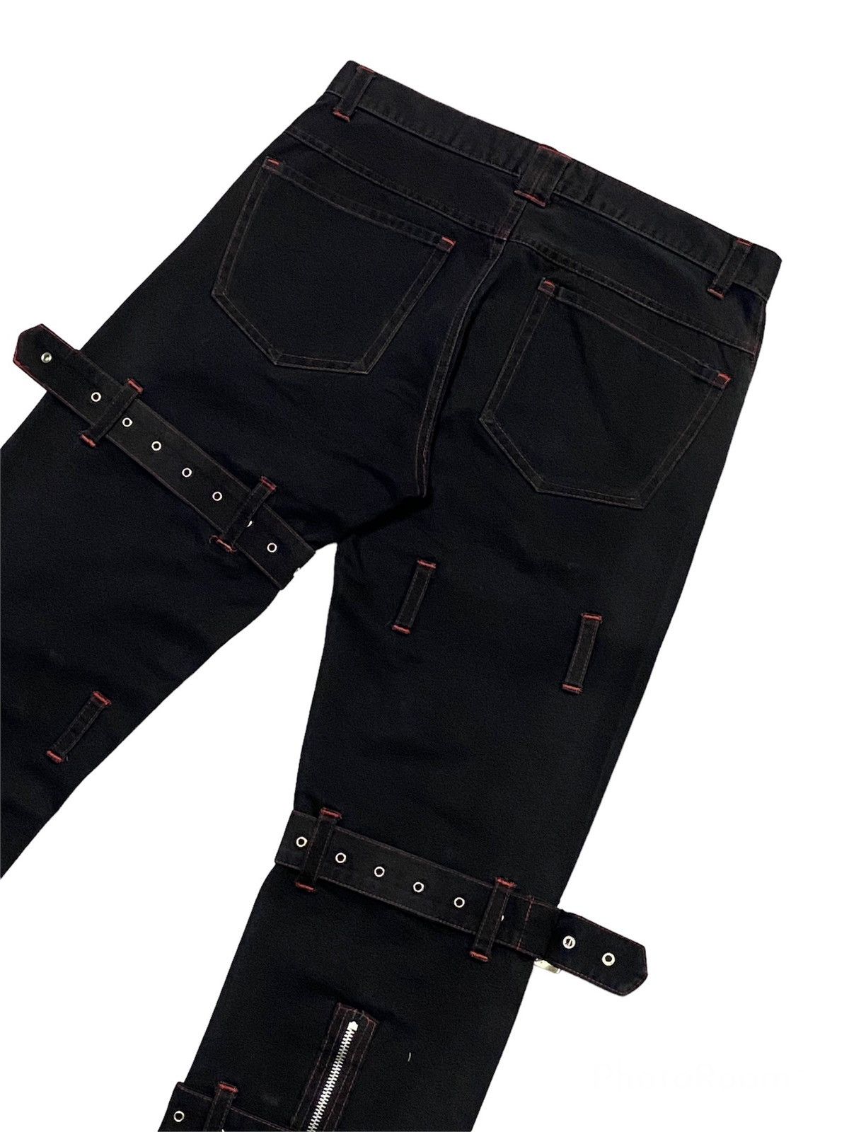 Japanese Brand × Seditionaries Devil Fashion Punk Gothic Bootcut Pants Size US 30 / EU 46 - 22 Thumbnail