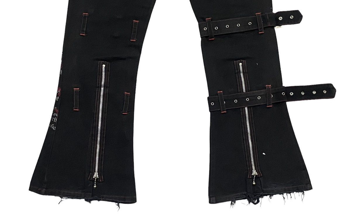 Japanese Brand × Seditionaries Devil Fashion Punk Gothic Bootcut Pants Size US 30 / EU 46 - 16 Thumbnail
