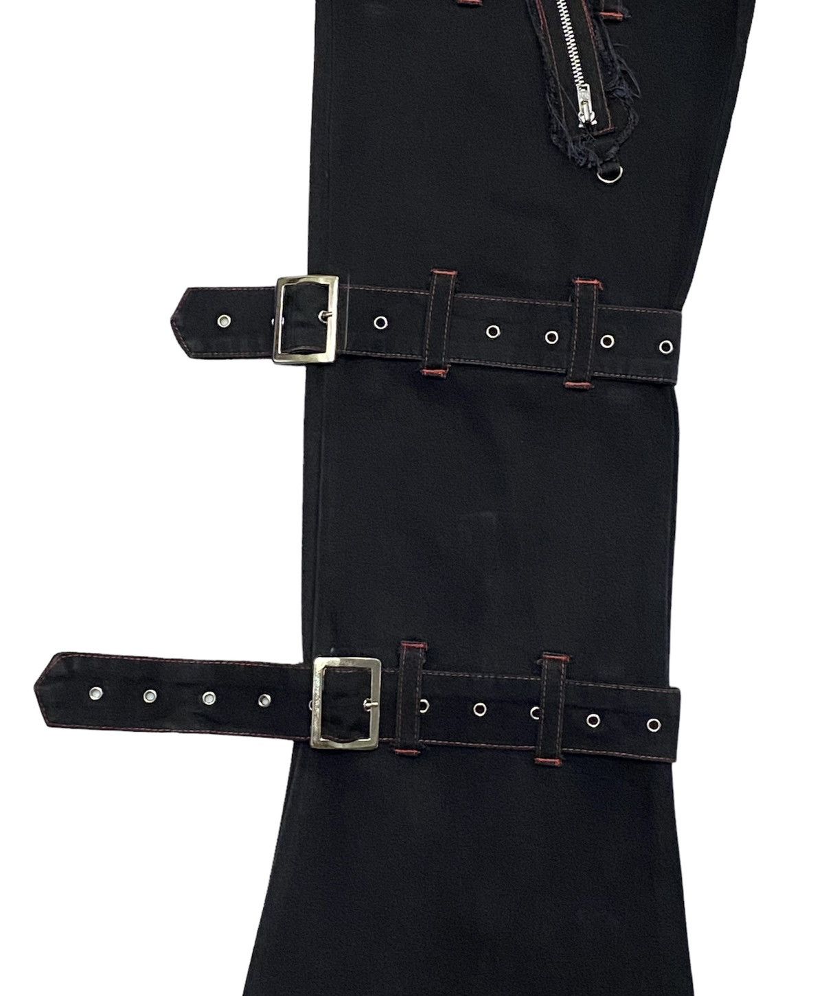 Japanese Brand × Seditionaries Devil Fashion Punk Gothic Bootcut Pants Size US 30 / EU 46 - 15 Thumbnail