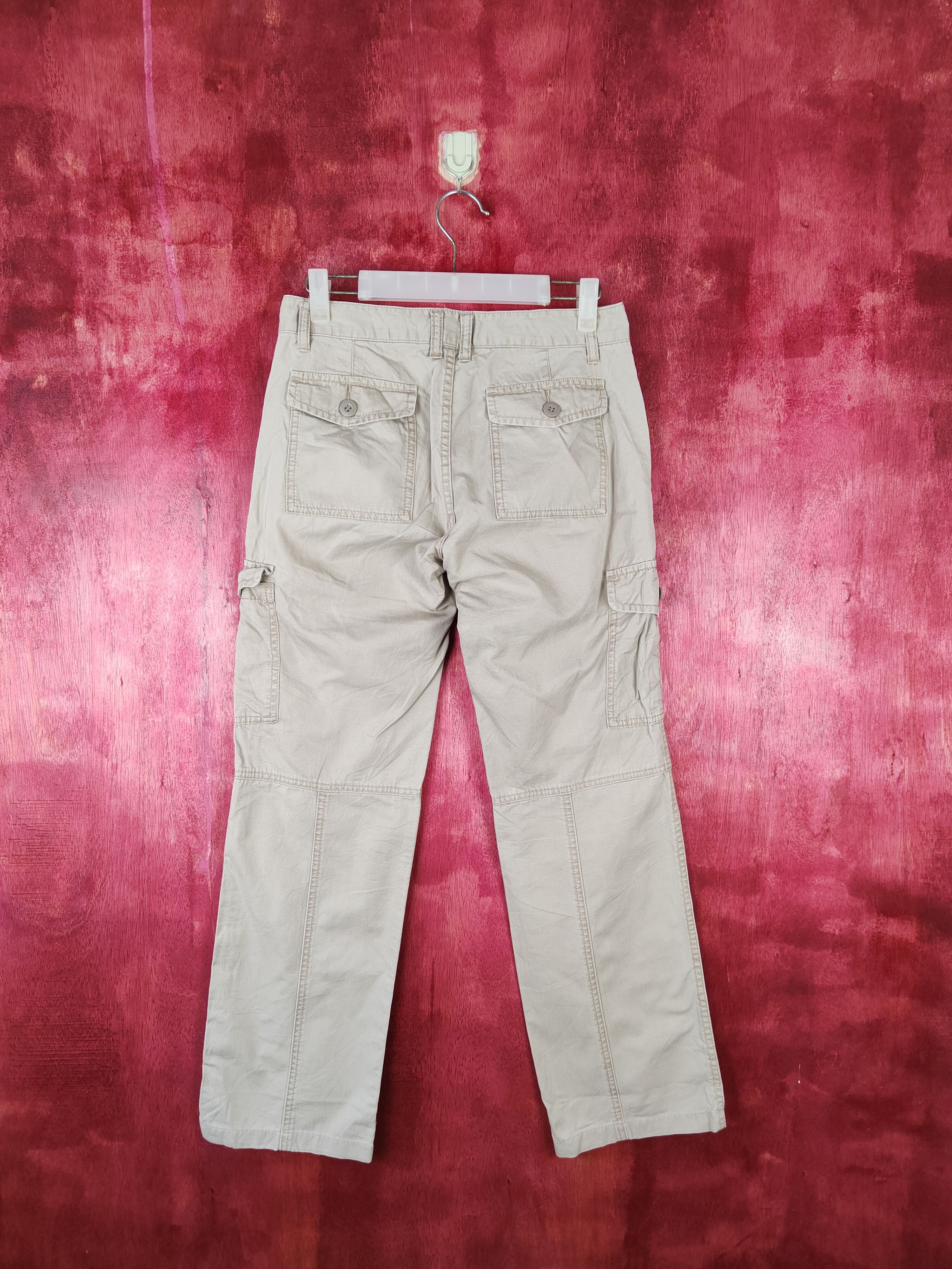 Japanese Brand × Uniqlo Uniqlo Light Gray Multi Pocket Tactical Cargo Pants #S575 Size US 28 / EU 44 - 7 Thumbnail