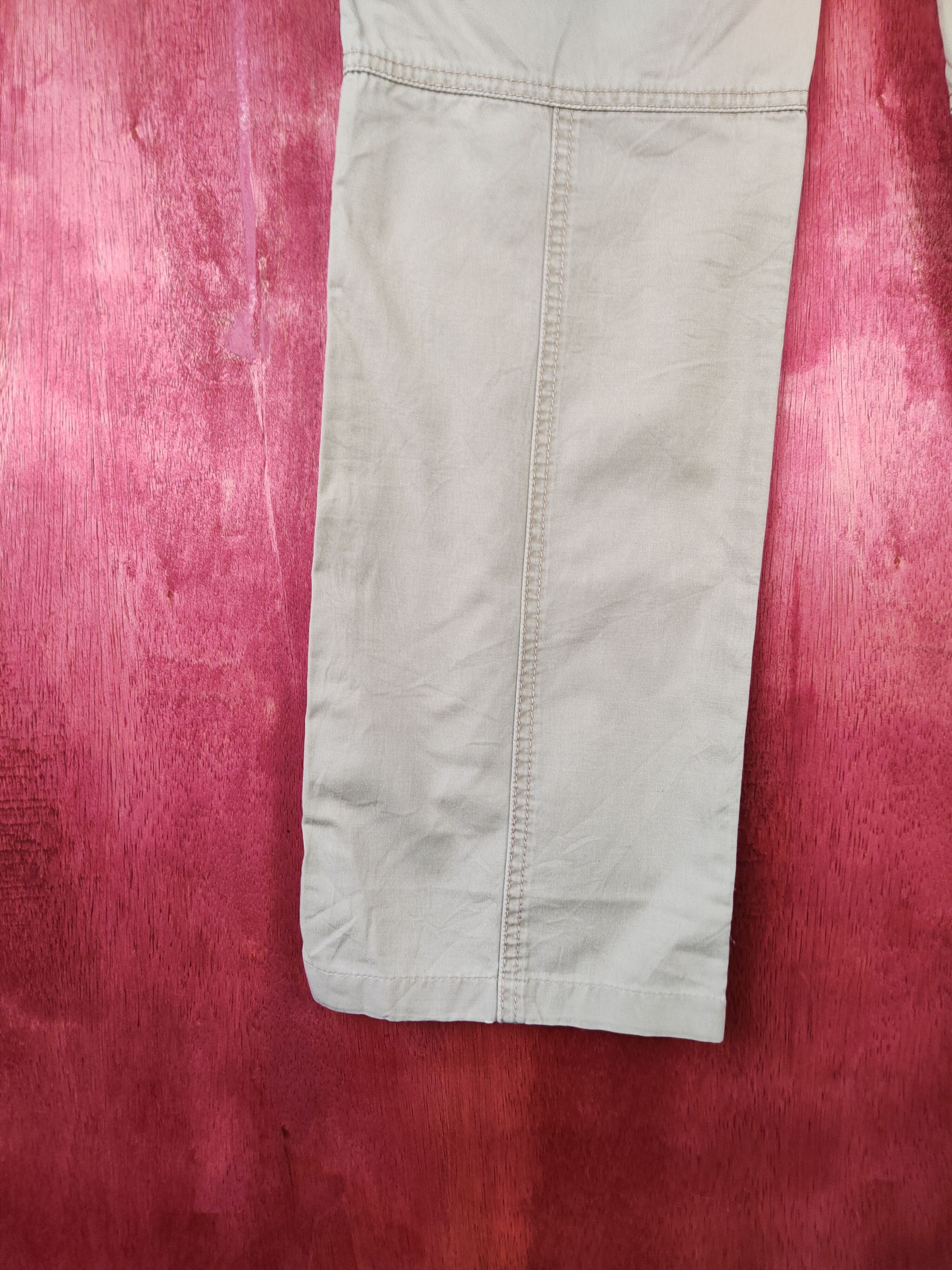 Japanese Brand × Uniqlo Uniqlo Light Gray Multi Pocket Tactical Cargo Pants #S575 Size US 28 / EU 44 - 9 Thumbnail