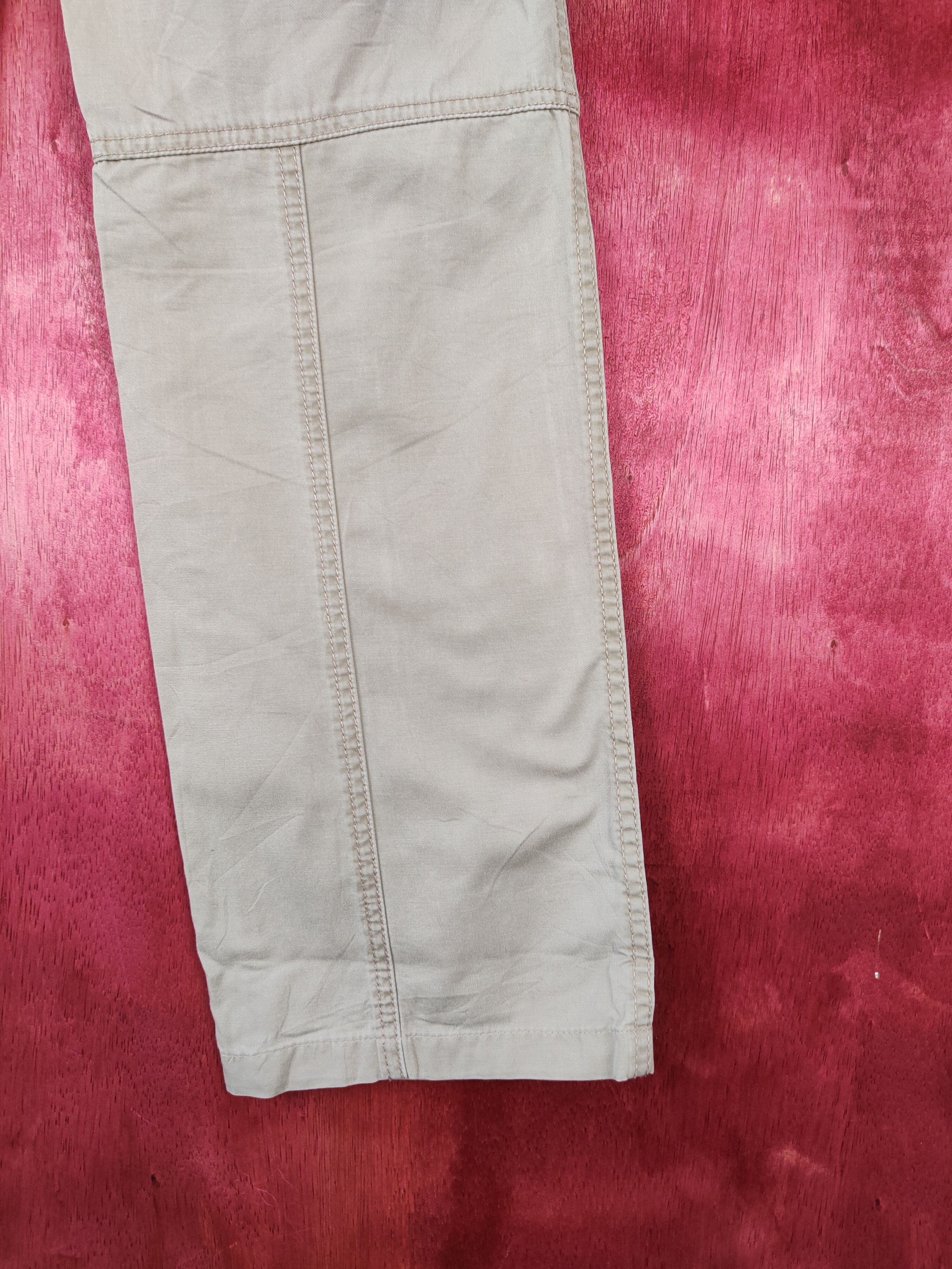 Japanese Brand × Uniqlo Uniqlo Light Gray Multi Pocket Tactical Cargo Pants #S575 Size US 28 / EU 44 - 11 Thumbnail
