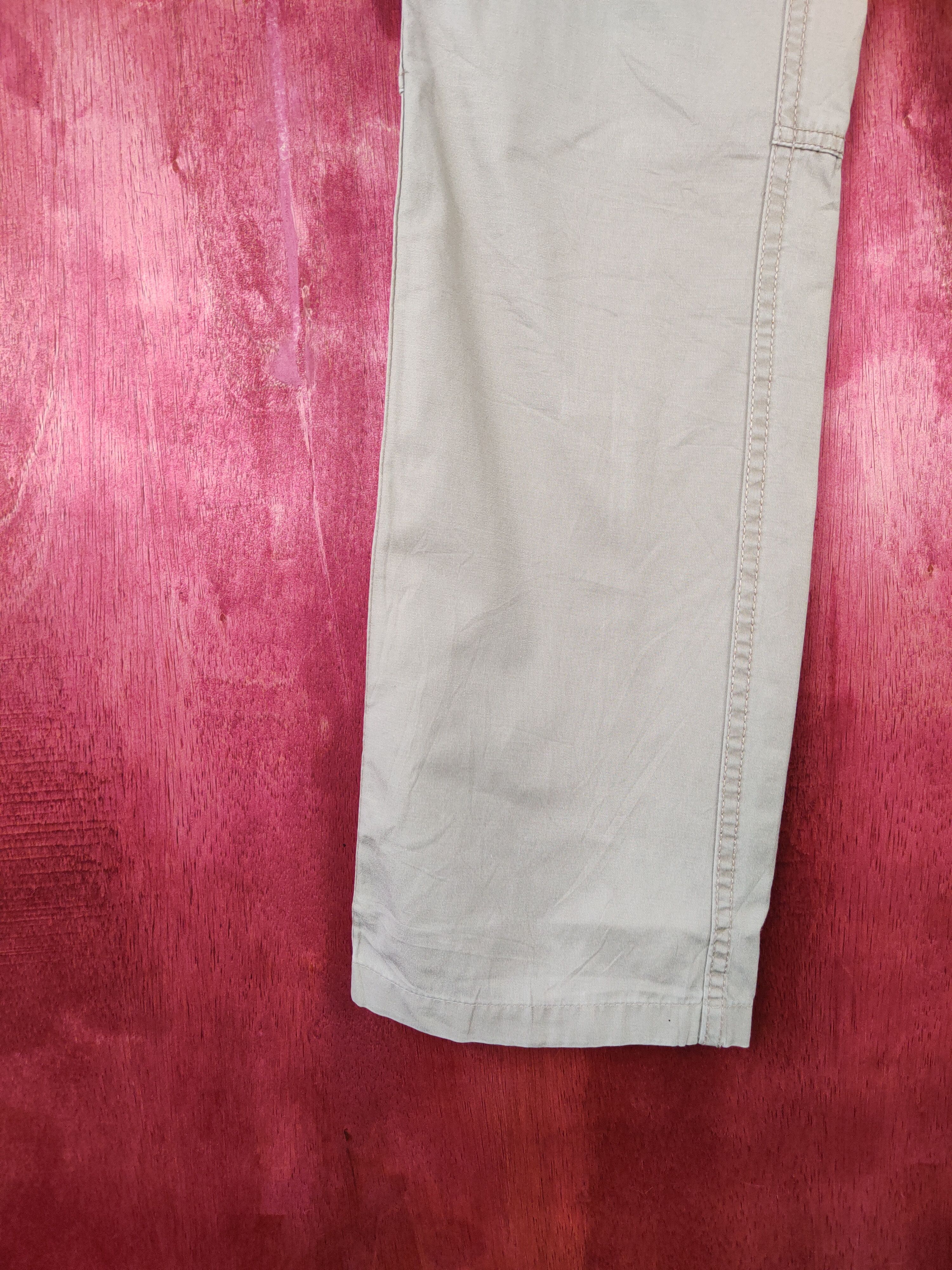Japanese Brand × Uniqlo Uniqlo Light Gray Multi Pocket Tactical Cargo Pants #S575 Size US 28 / EU 44 - 4 Thumbnail