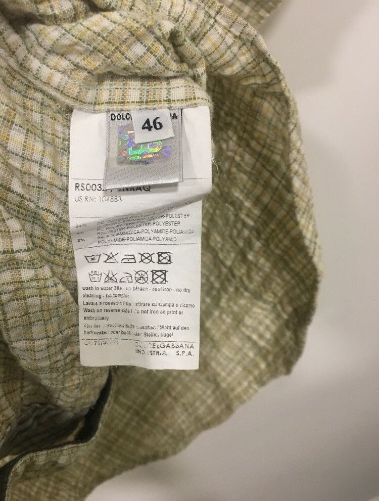 Dolce & Gabbana medical advice shirt Size US S / EU 44-46 / 1 - 7 Thumbnail