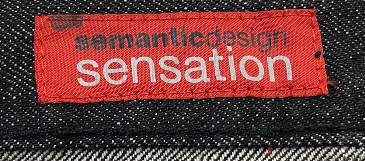semanticdesign Japanese Brand“Semanticdesign”Ripped Distressed Denim Pants Size US 31 - 11 Thumbnail