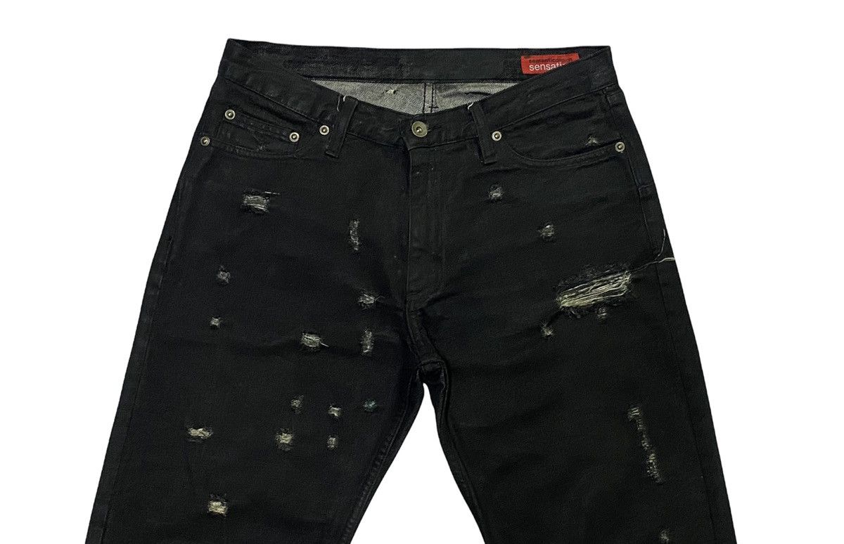 semanticdesign Japanese Brand“Semanticdesign”Ripped Distressed Denim Pants Size US 31 - 18 Thumbnail