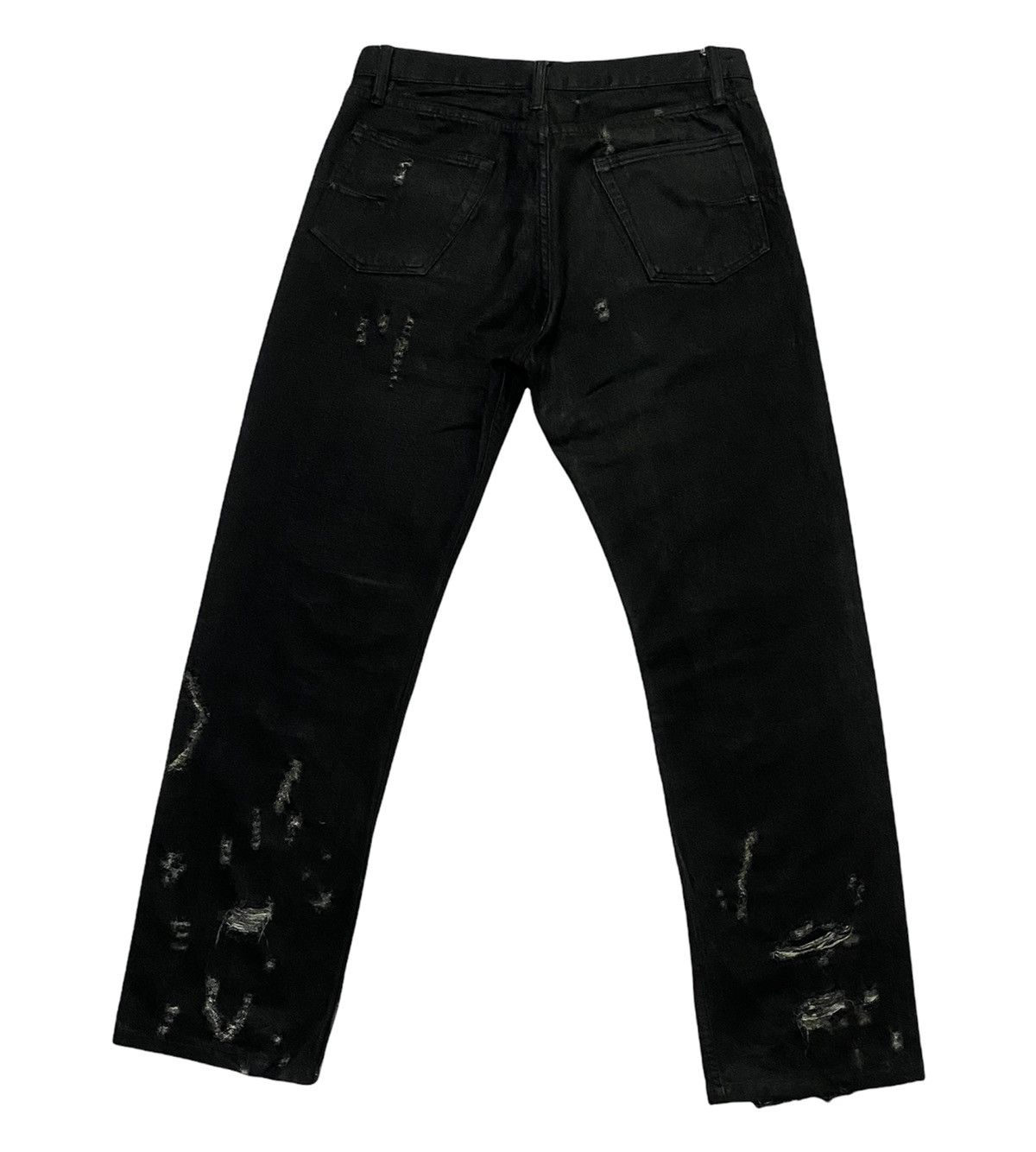 semanticdesign Japanese Brand“Semanticdesign”Ripped Distressed Denim Pants Size US 31 - 3 Thumbnail