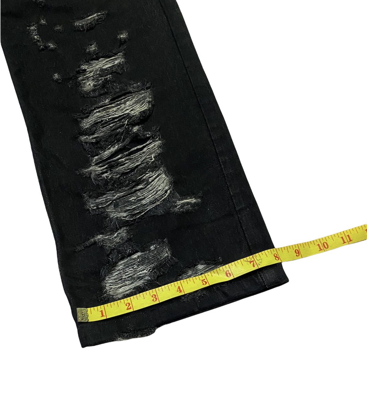 semanticdesign Japanese Brand“Semanticdesign”Ripped Distressed Denim Pants Size US 31 - 10 Thumbnail