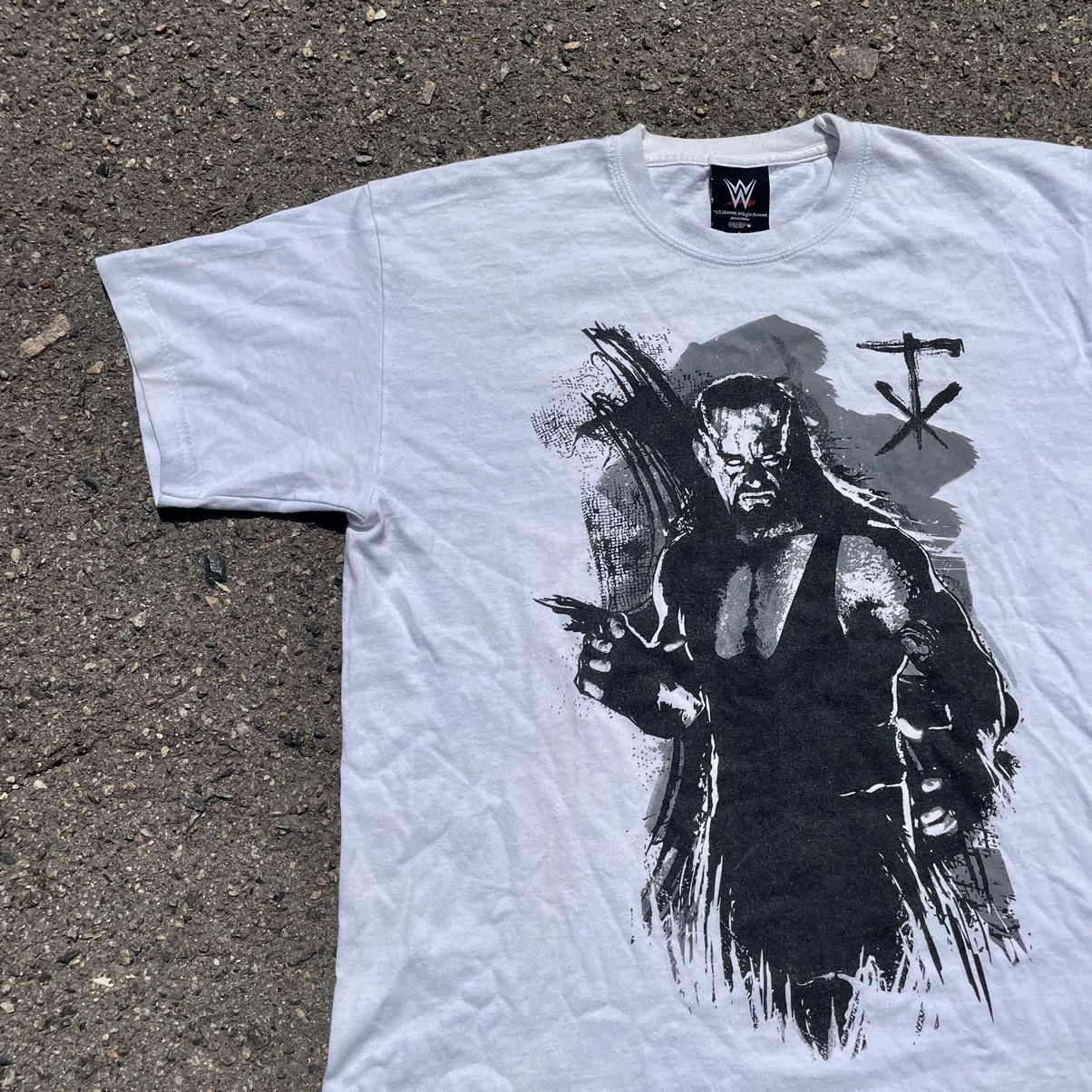 Vintage Vintage Y2K Horror Graphic Tee Undertaker Goth Punk Boxy M Size US M / EU 48-50 / 2 - 2 Thumbnail