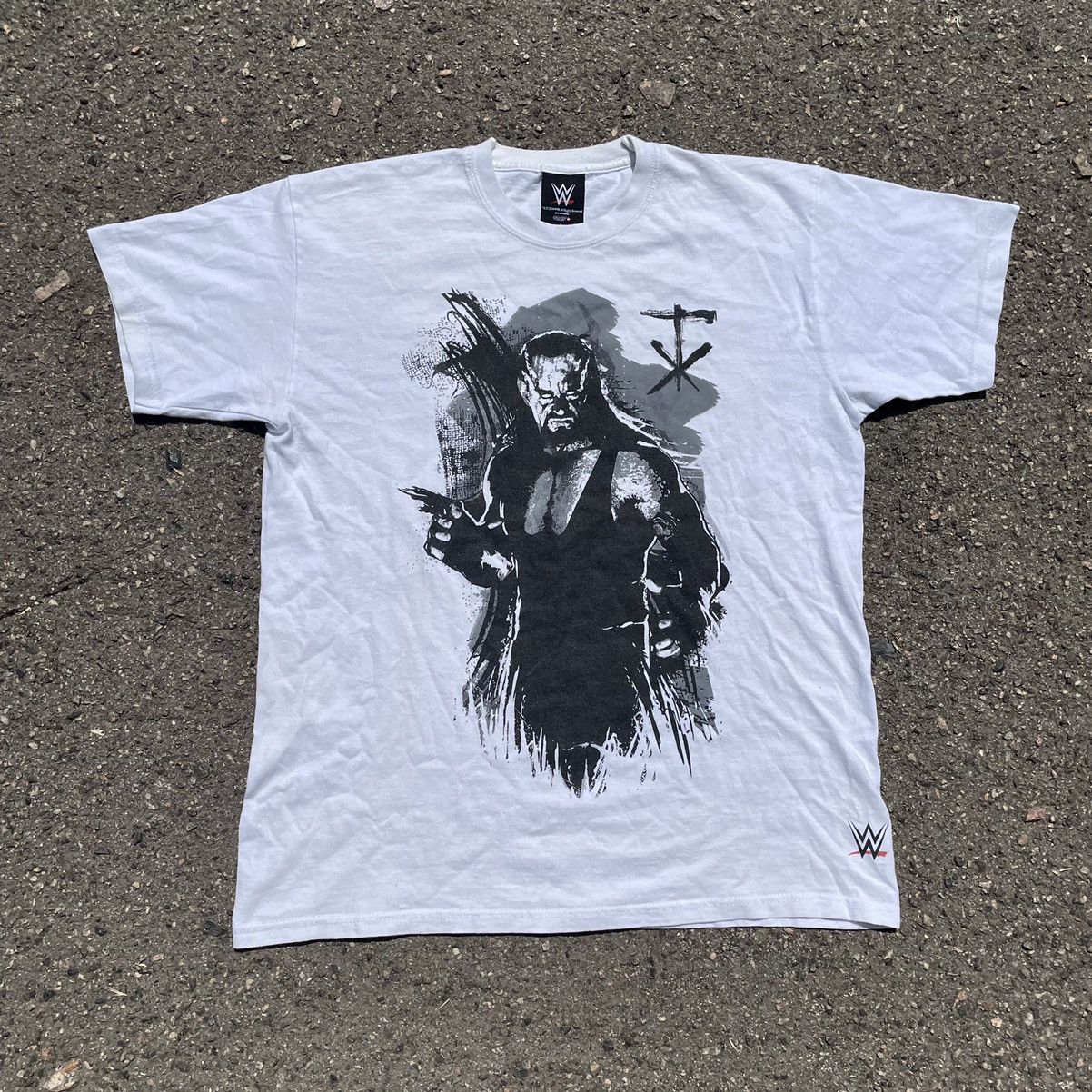 Band Tees × Vintage Vintage Y2K Horror Undertaker Print wrestling  Streetwear | Grailed, image size:1202x1202