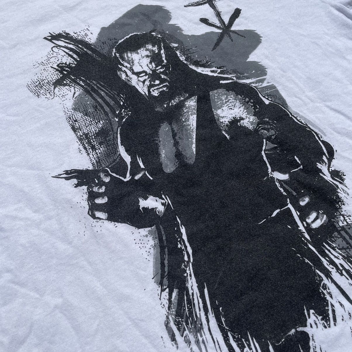 Vintage Vintage Y2K Horror Graphic Tee Undertaker Goth Punk Boxy M Size US M / EU 48-50 / 2 - 5 Thumbnail