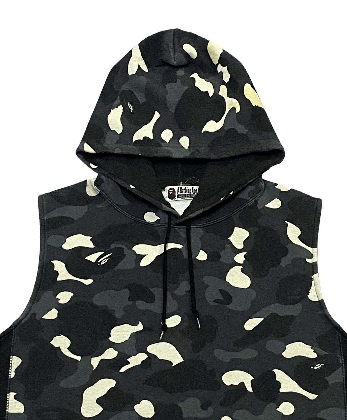 Bape City Camo Sleeveless Pullover Hoodie Size US XL / EU 56 / 4 - 3 Thumbnail