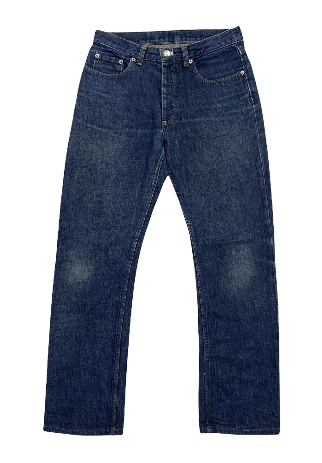 Helmut Lang Vintage Helmut lang Raw Classic Denim Pants Size US 27 - 2 Thumbnail