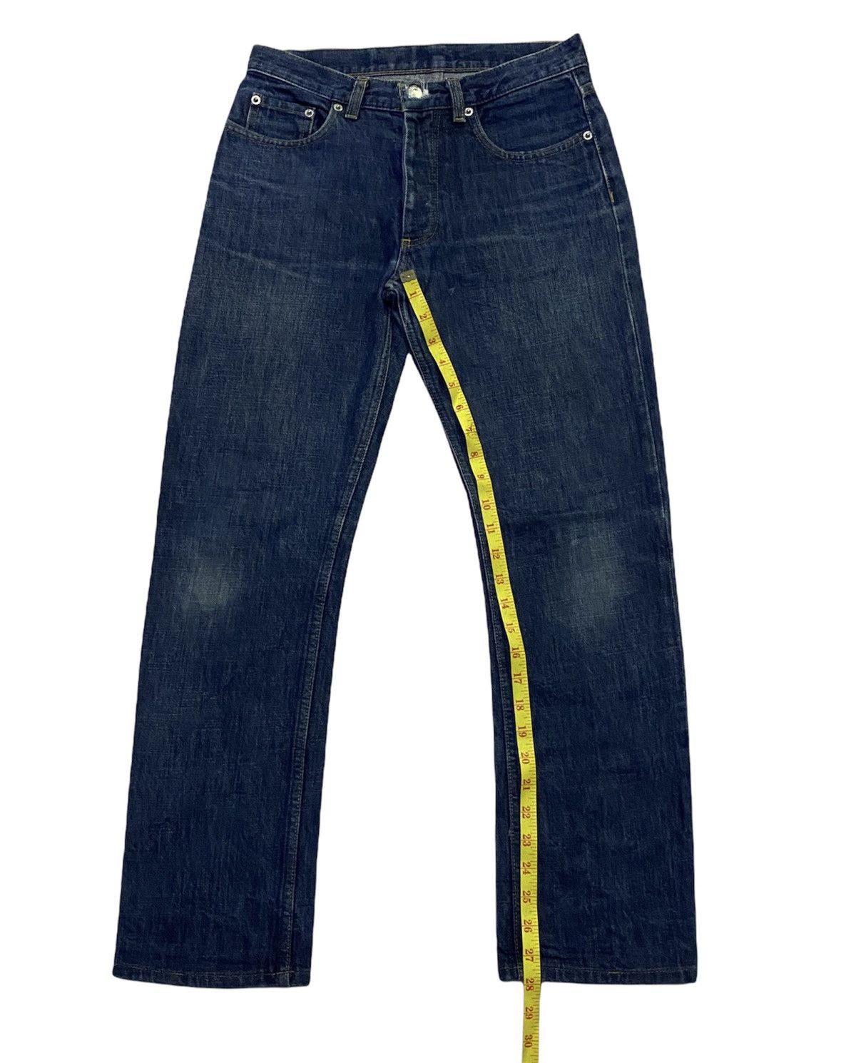 Helmut Lang Vintage Helmut lang Raw Classic Denim Pants Size US 27 - 7 Thumbnail