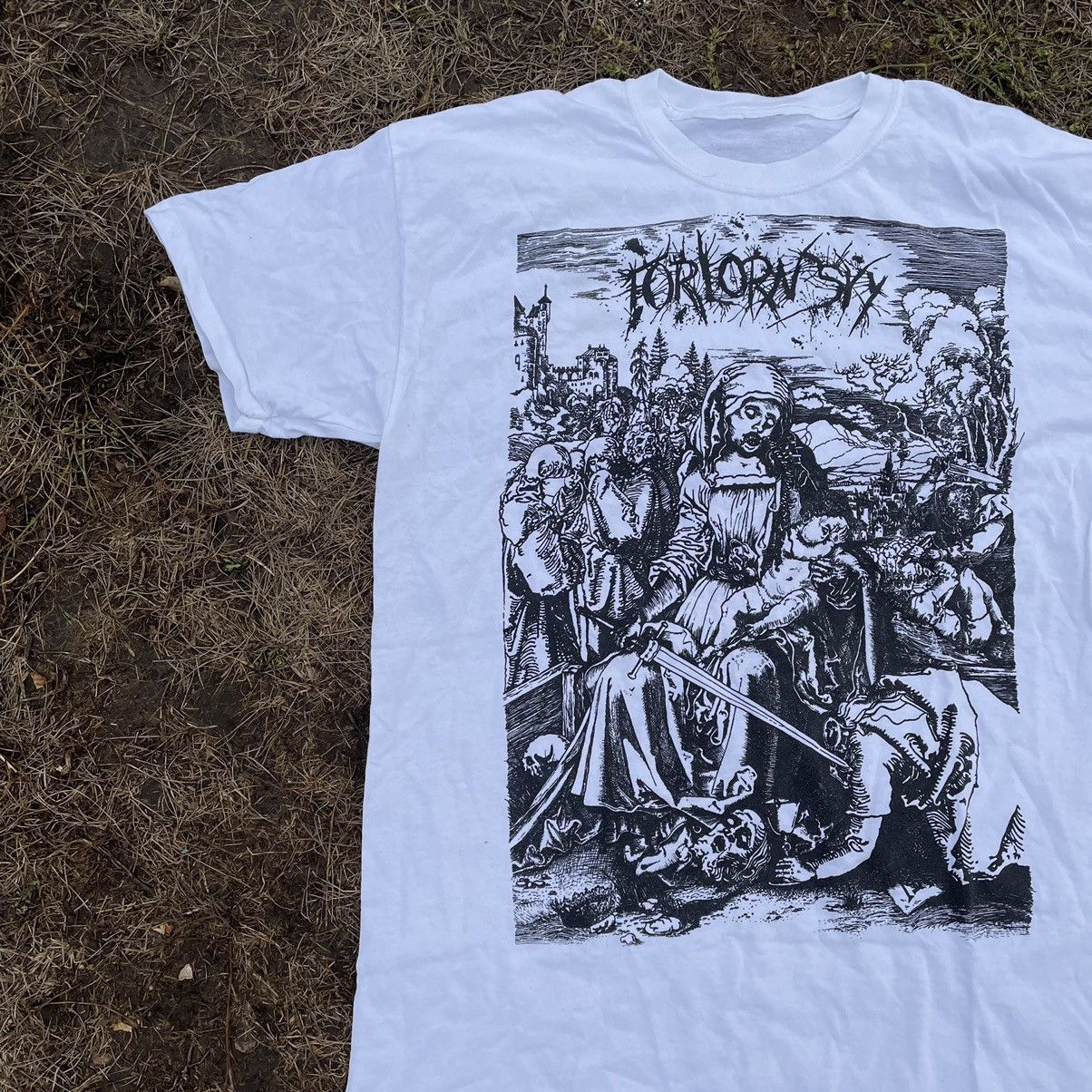 Vintage Vintage Y2K Horror Graphic Tee Punk Underground Grunge L Size US L / EU 52-54 / 3 - 2 Thumbnail