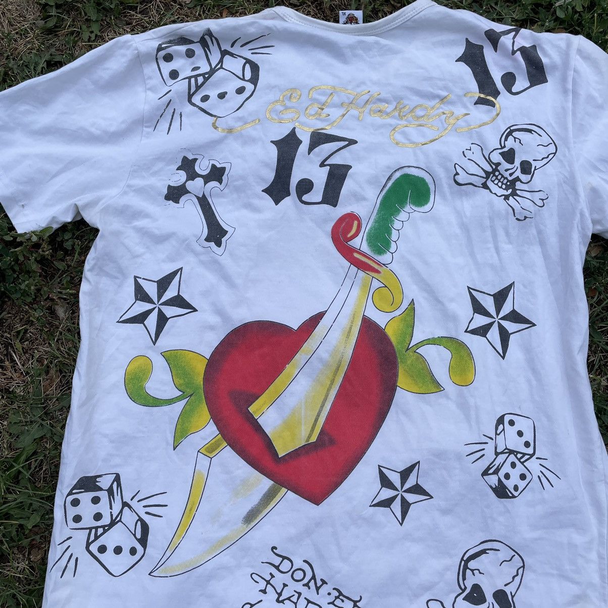 Vintage Y2K Sun Faded Graphic Tee Snake Rave Streetwear Baggy Boxy M Size US M / EU 48-50 / 2 - 6 Thumbnail