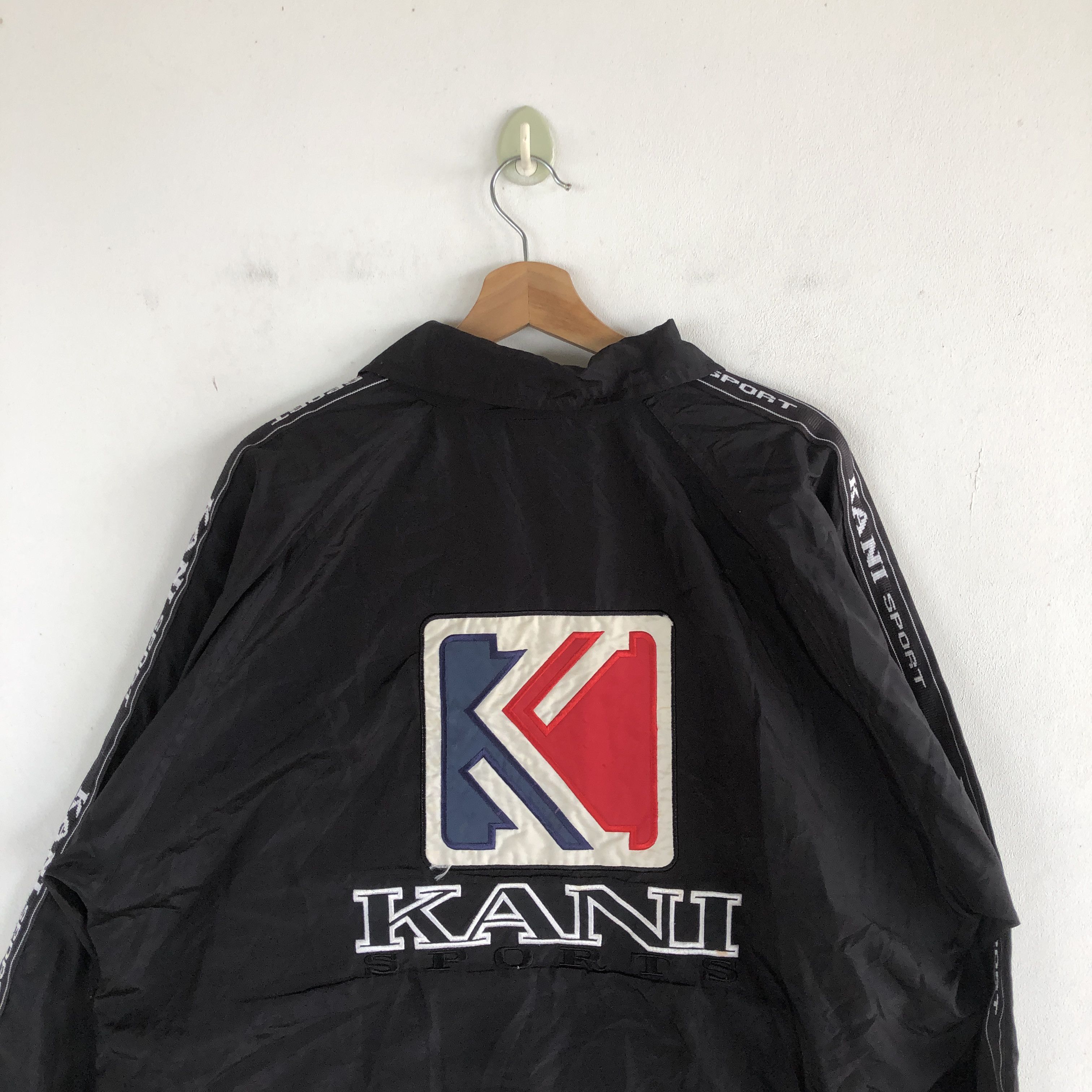 Karl Kani × Vintage Vintage Karl Kani Windbreaker Raincoat Jackets Kani Jacket Size US XL / EU 56 / 4 - 3 Thumbnail