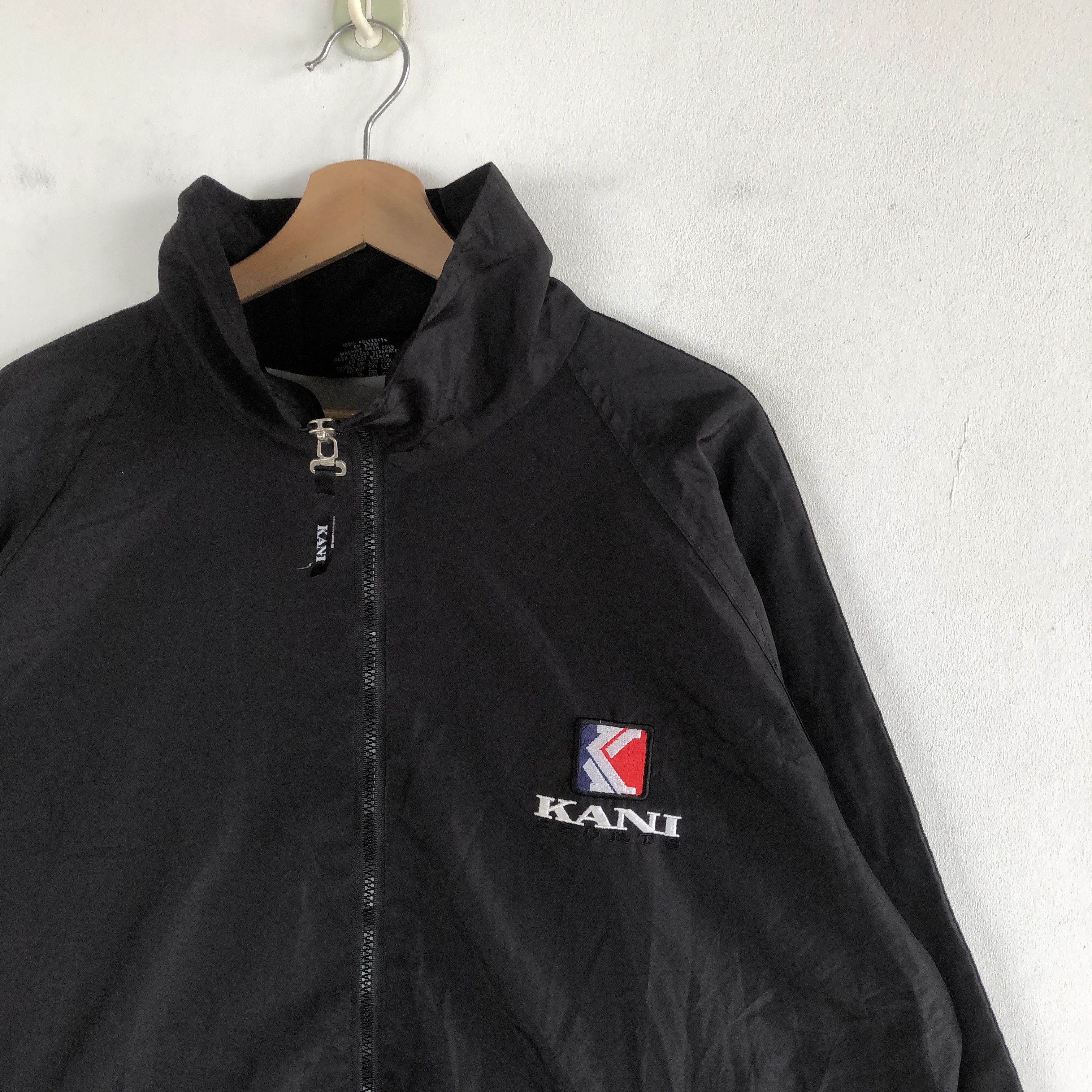 Karl Kani × Vintage Vintage Karl Kani Windbreaker Raincoat Jackets Kani Jacket Size US XL / EU 56 / 4 - 8 Thumbnail