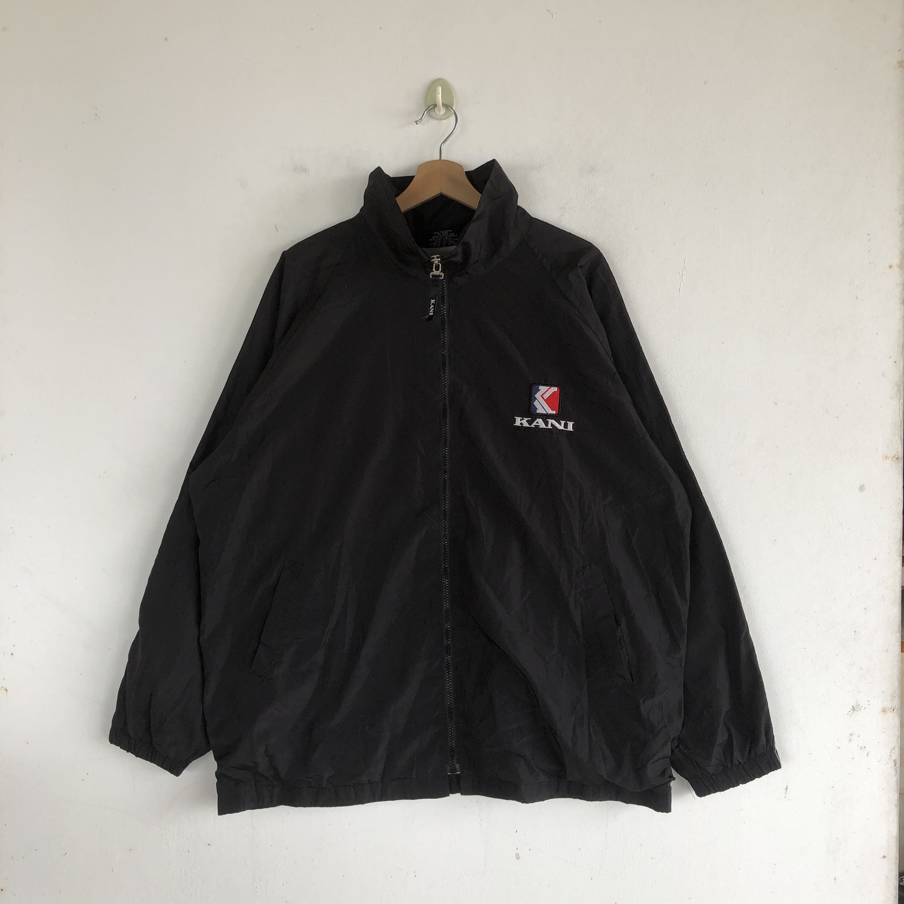 Karl Kani × Vintage Vintage Karl Kani Windbreaker Raincoat Jackets Kani Jacket Size US XL / EU 56 / 4 - 2 Thumbnail