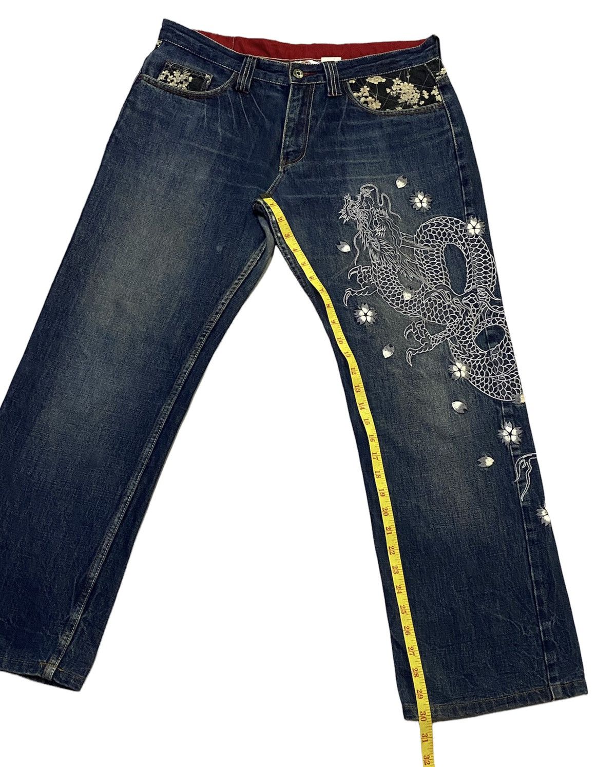 Japanese Brand Vintage INFINITY by JAPANESE BRAND Embroidery Jaens Size US 34 / EU 50 - 6 Thumbnail