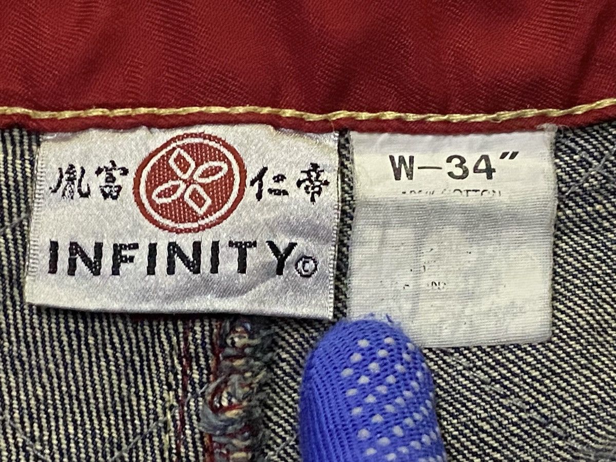 Japanese Brand Vintage INFINITY by JAPANESE BRAND Embroidery Jaens Size US 34 / EU 50 - 10 Thumbnail