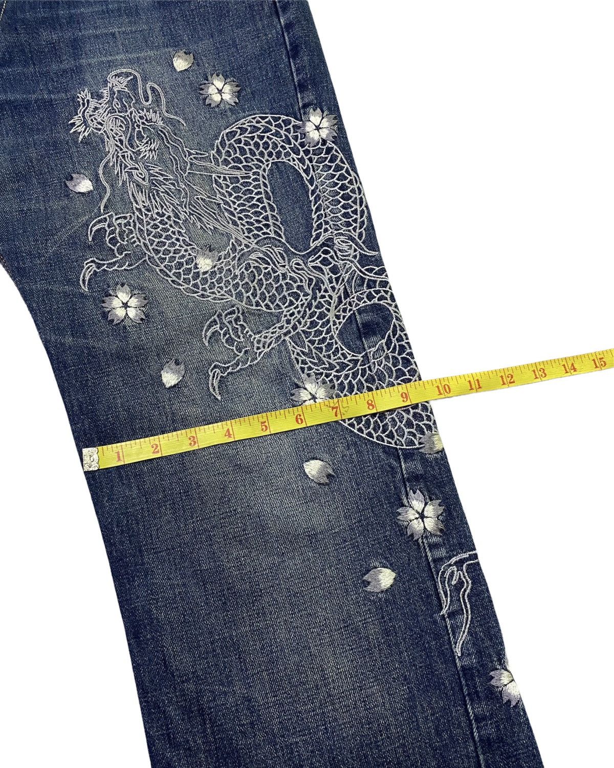Japanese Brand Vintage INFINITY by JAPANESE BRAND Embroidery Jaens Size US 34 / EU 50 - 8 Thumbnail
