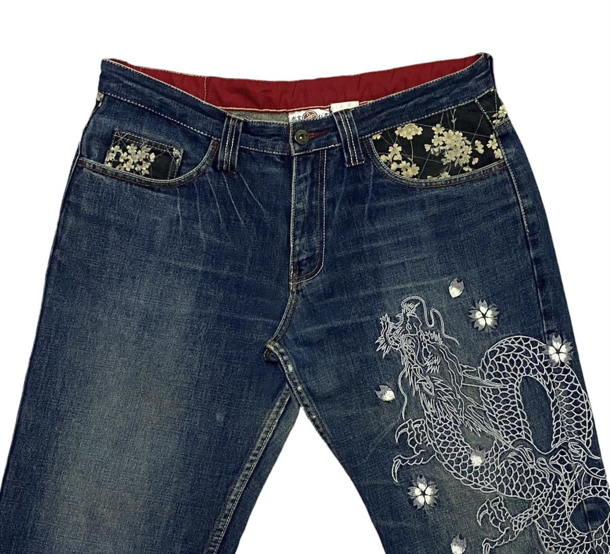 Japanese Brand Vintage INFINITY by JAPANESE BRAND Embroidery Jaens Size US 34 / EU 50 - 18 Thumbnail