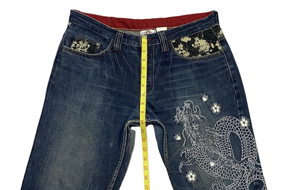 Japanese Brand Vintage INFINITY by JAPANESE BRAND Embroidery Jaens Size US 34 / EU 50 - 4 Thumbnail