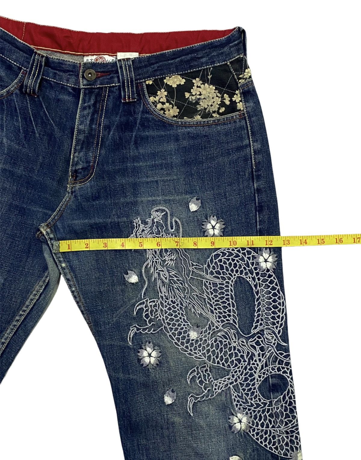 Japanese Brand Vintage INFINITY by JAPANESE BRAND Embroidery Jaens Size US 34 / EU 50 - 7 Thumbnail