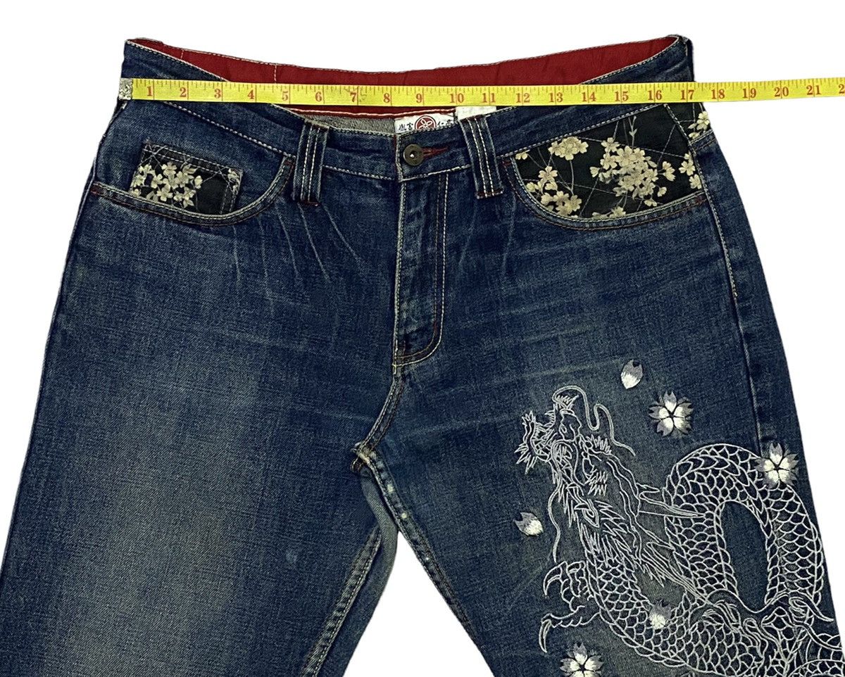 Japanese Brand Vintage INFINITY by JAPANESE BRAND Embroidery Jaens Size US 34 / EU 50 - 3 Thumbnail