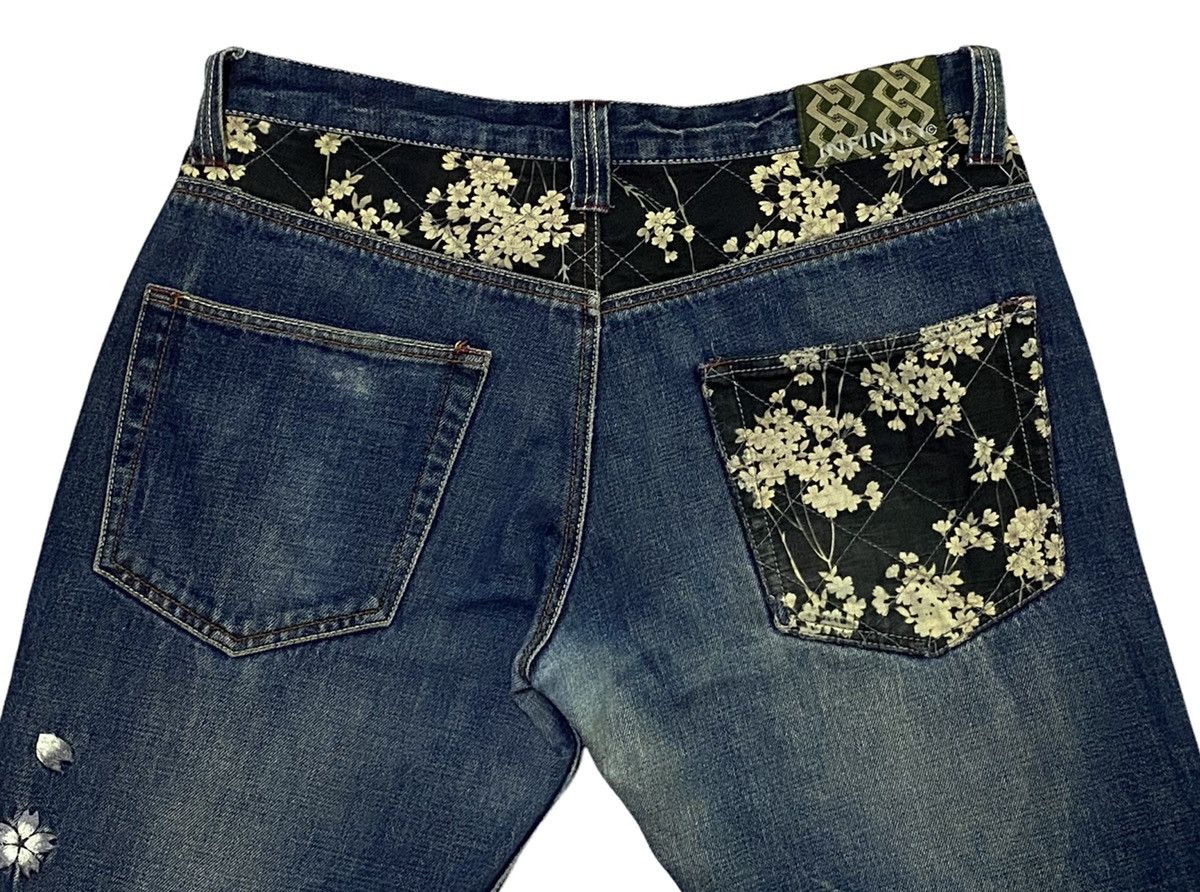 Japanese Brand Vintage INFINITY by JAPANESE BRAND Embroidery Jaens Size US 34 / EU 50 - 19 Thumbnail