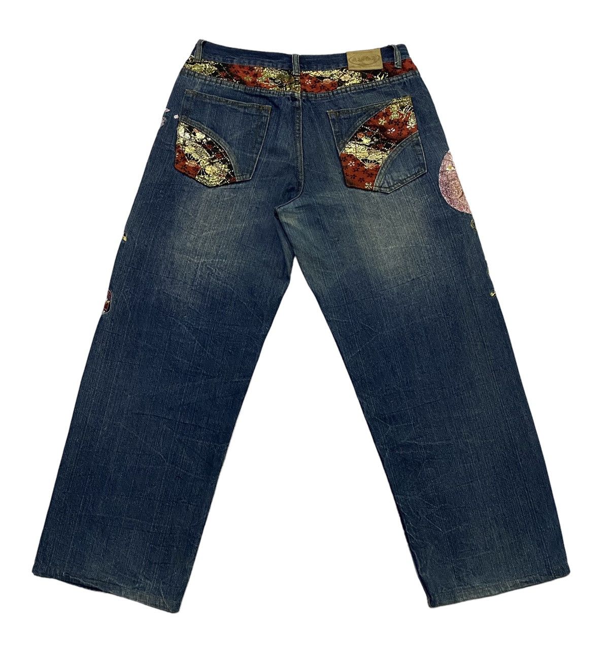 Japanese Brand Vintage HISHYOUHAKUREI Embroidery Jeans Size US 34 / EU 50 - 3 Thumbnail