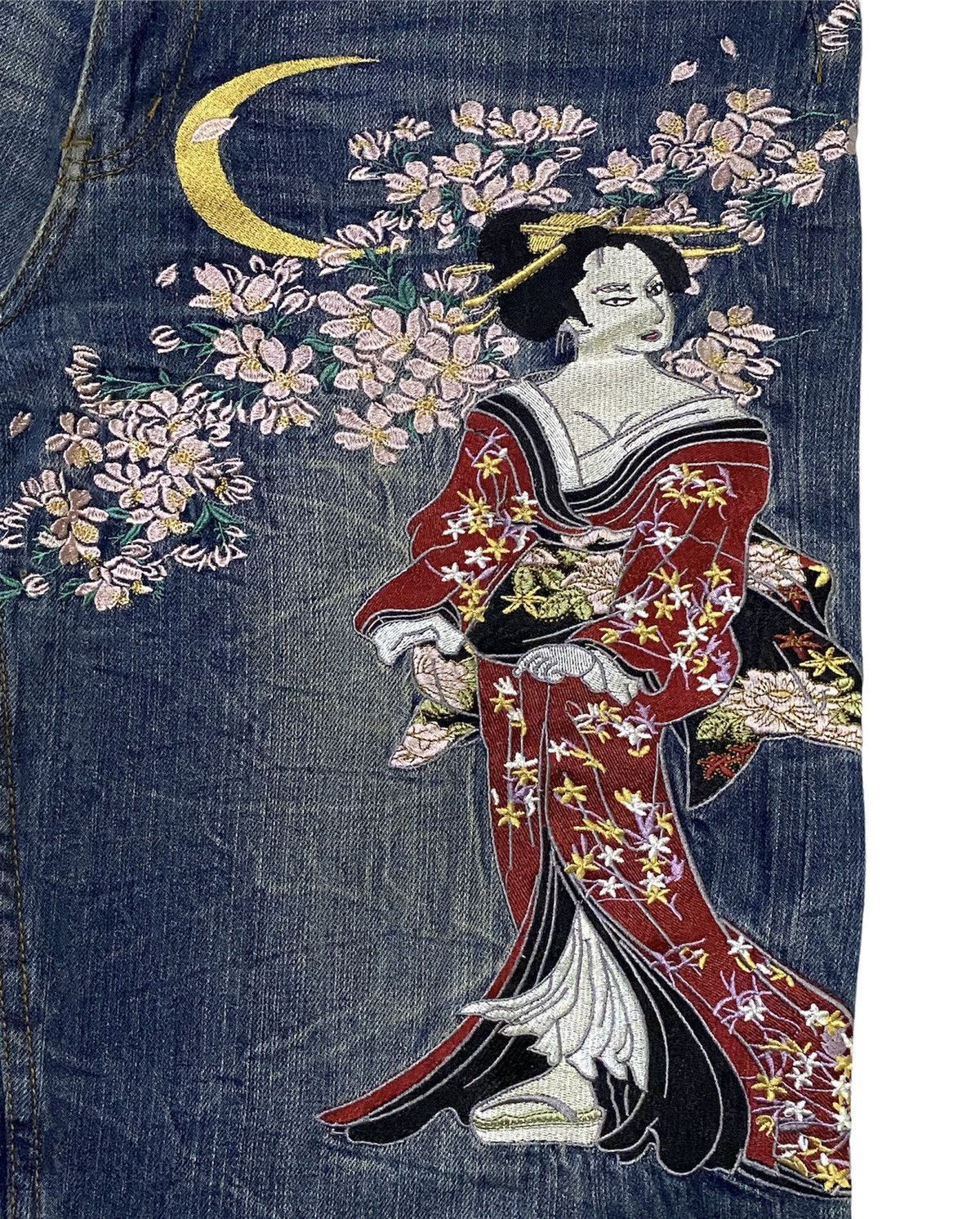 Japanese Brand Vintage HISHYOUHAKUREI Embroidery Jeans Size US 34 / EU 50 - 20 Thumbnail