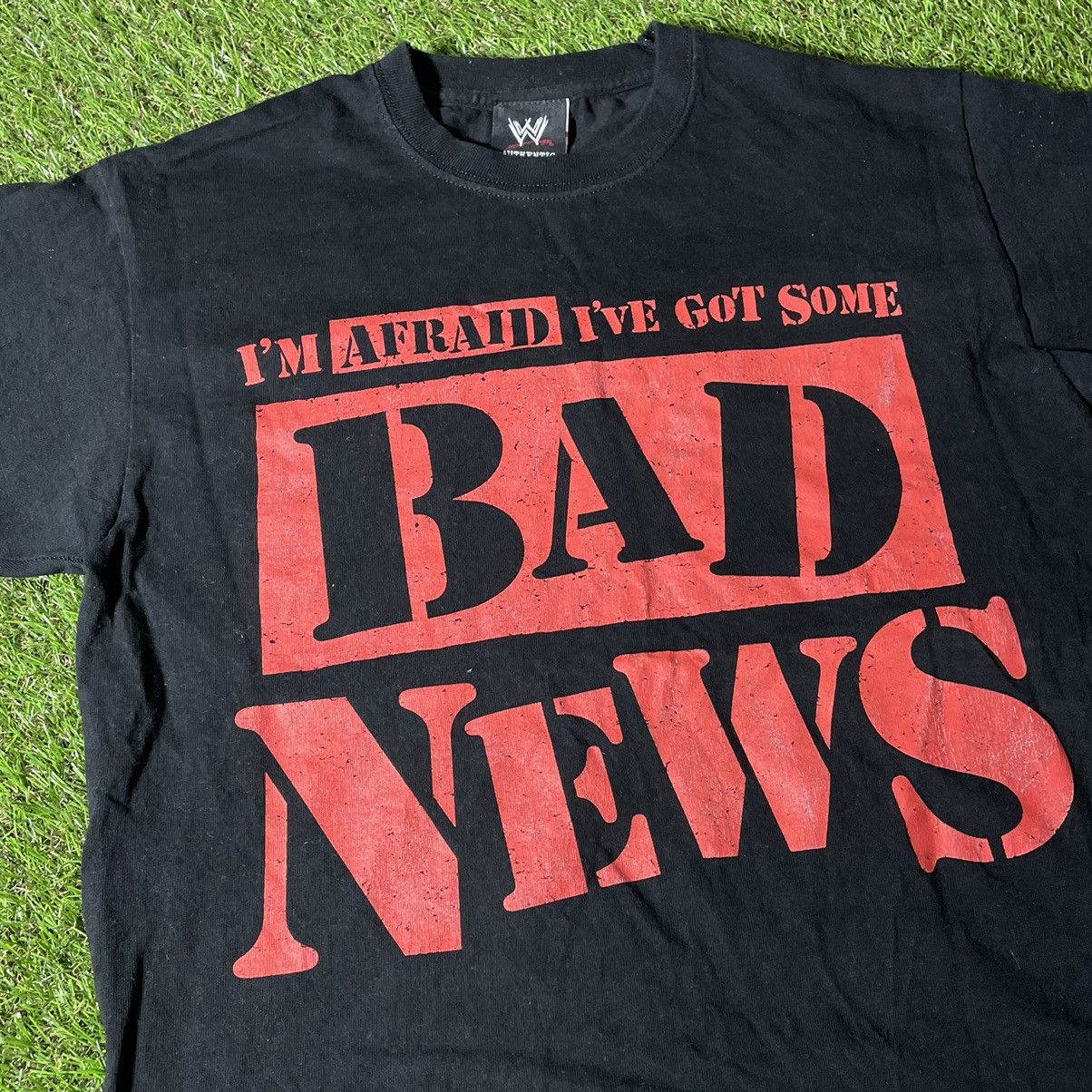 Vintage Vintage Y2K Bad News Graphic Tee Skate Streetwear Boxy M Size US M / EU 48-50 / 2 - 4 Thumbnail