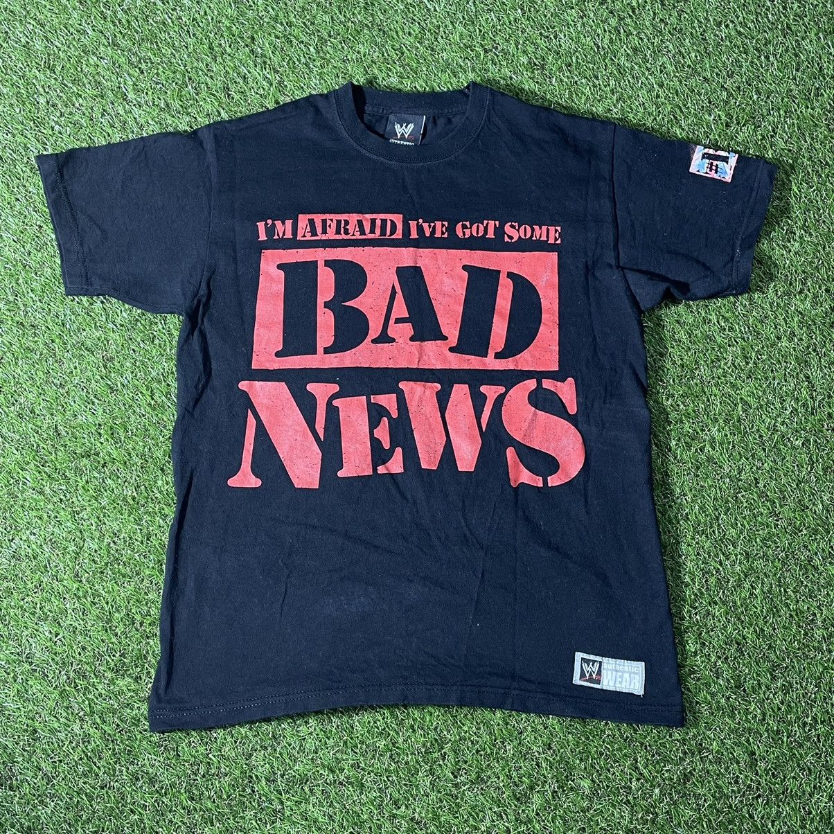 Vintage Vintage Y2K Bad News Graphic Tee Skate Streetwear Boxy M Size US M / EU 48-50 / 2 - 1 Thumbnail