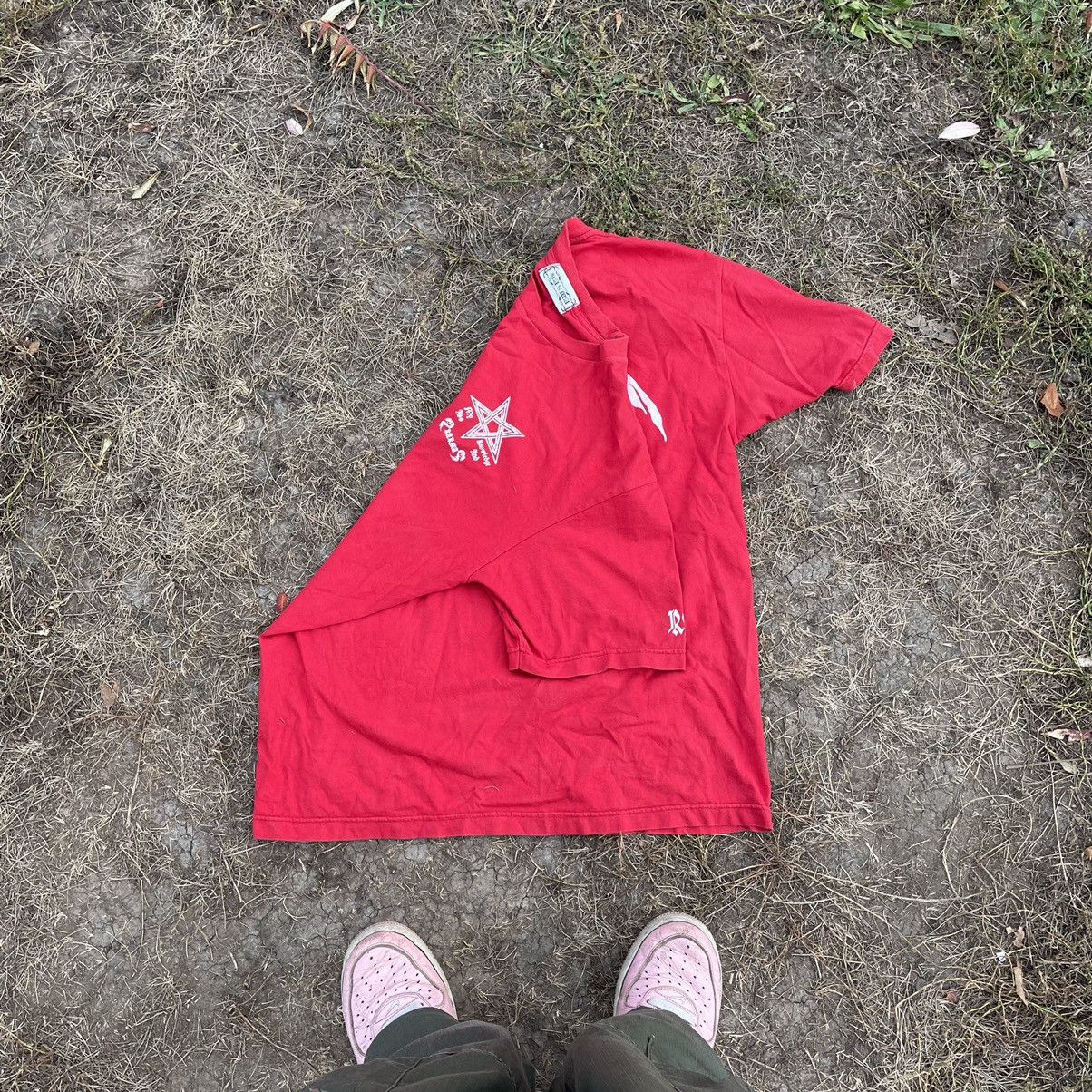 Vintage Vintage Y2K Logo Tee 90s Karma Pentagram Devil L Size US L / EU 52-54 / 3 - 6 Thumbnail