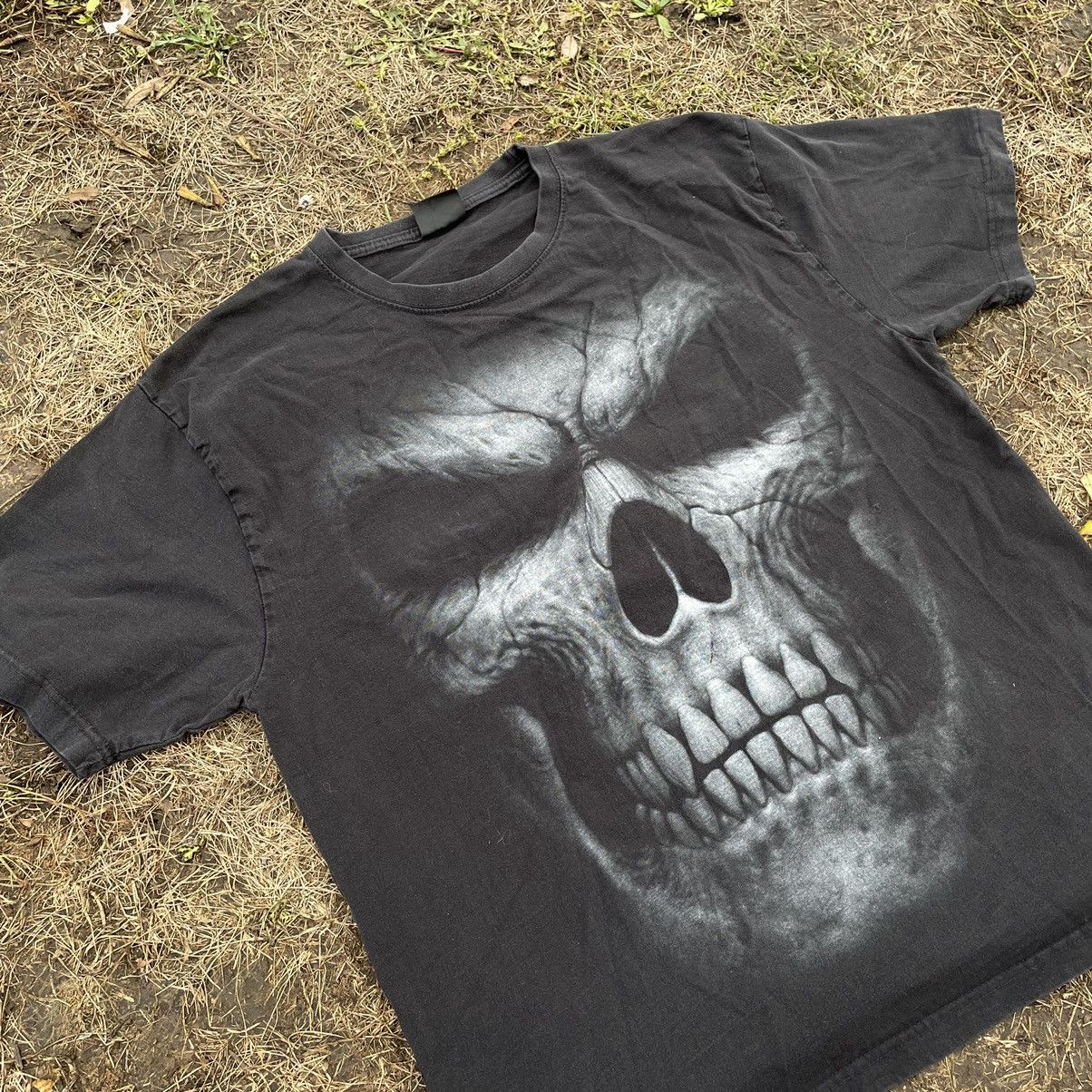Band Tees Vintage Y2K Skull Dead Face Horror Terrible Band Vamp 90s Size US XL / EU 56 / 4 - 4 Thumbnail