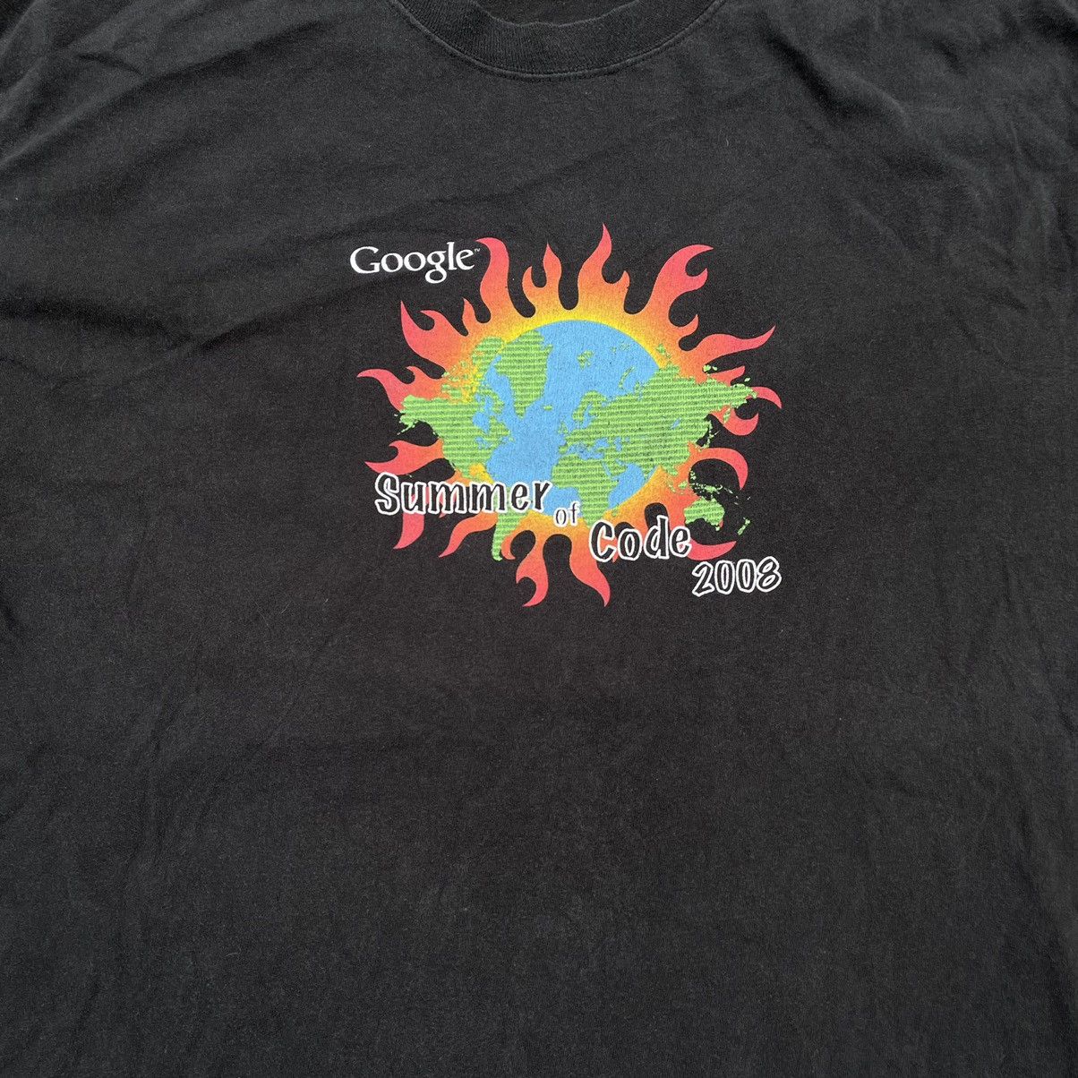 Vintage Vintage Y2K Google Summer Code Sun Faded Graphic Tee Streetw Size US L / EU 52-54 / 3 - 4 Thumbnail