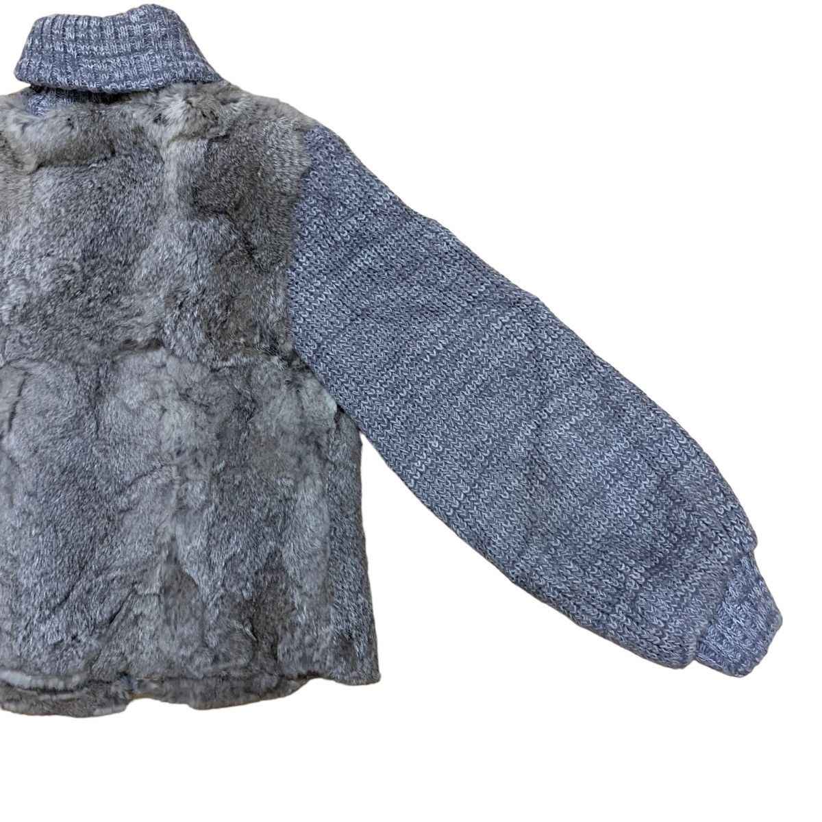 Beauty Beast Fur Origin France Women Knitted Fur Jacket Size M / US 6-8 / IT 42-44 - 11 Thumbnail