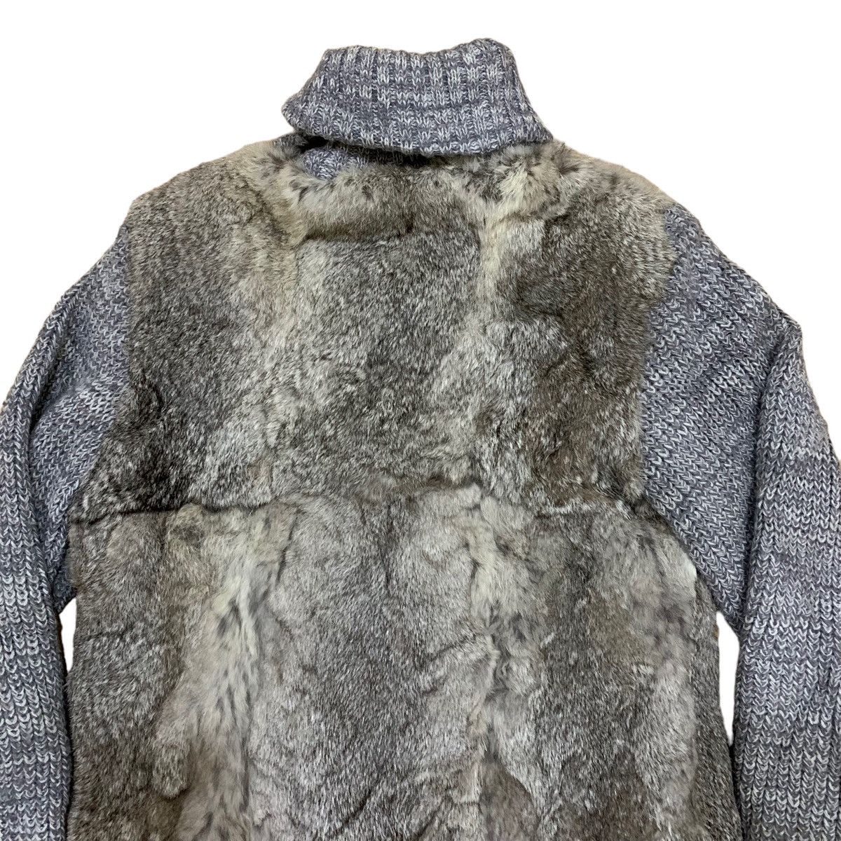Beauty Beast Fur Origin France Women Knitted Fur Jacket Size M / US 6-8 / IT 42-44 - 8 Thumbnail