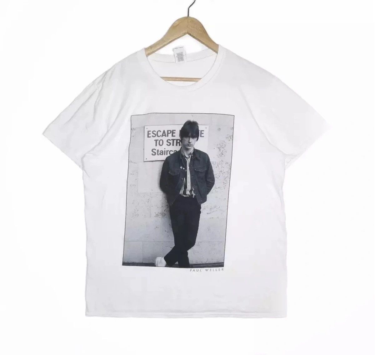 Band Tees Paul Weller Mods father The Jam bandtees Size US L / EU 52-54 / 3 - 1 Thumbnail