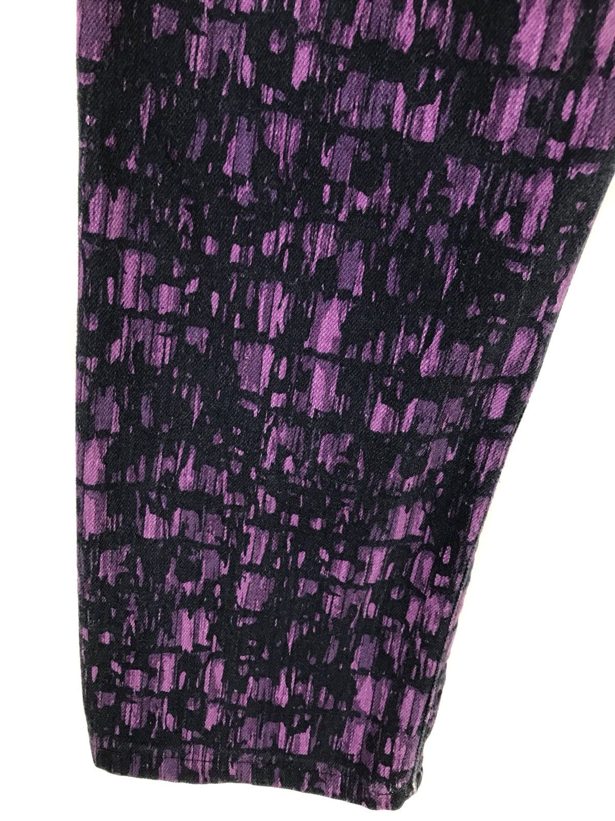 Levi's LEVIS Abstract Design Mid Rise Skinny Denim Jeans Size US 30 / EU 46 - 7 Thumbnail