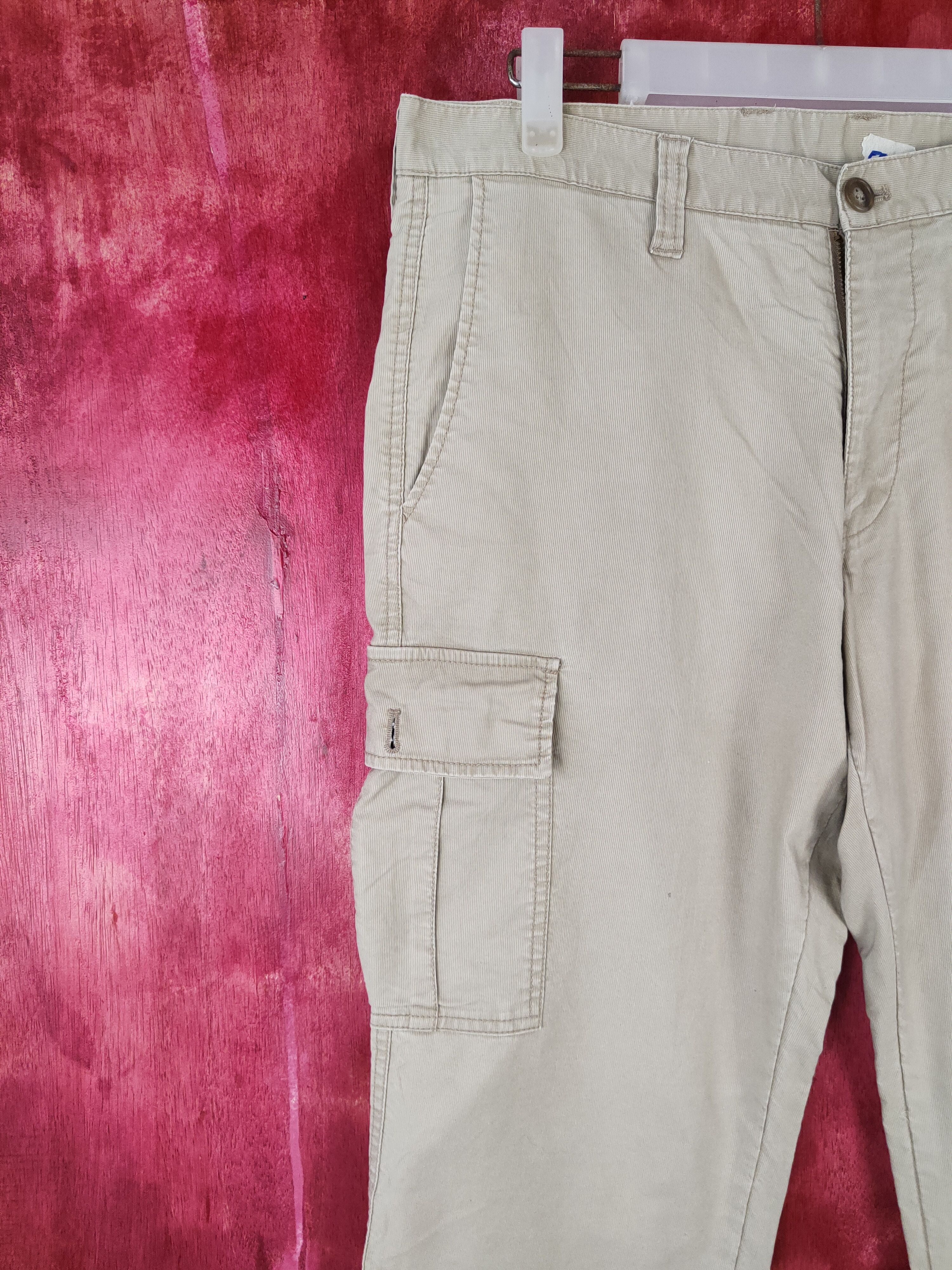 Chaps × Chaps Ralph Lauren × Japanese Brand Chaps Light Brown Multi Pocket Tactical Cargo Pants #S576 Size US 33 - 3 Thumbnail