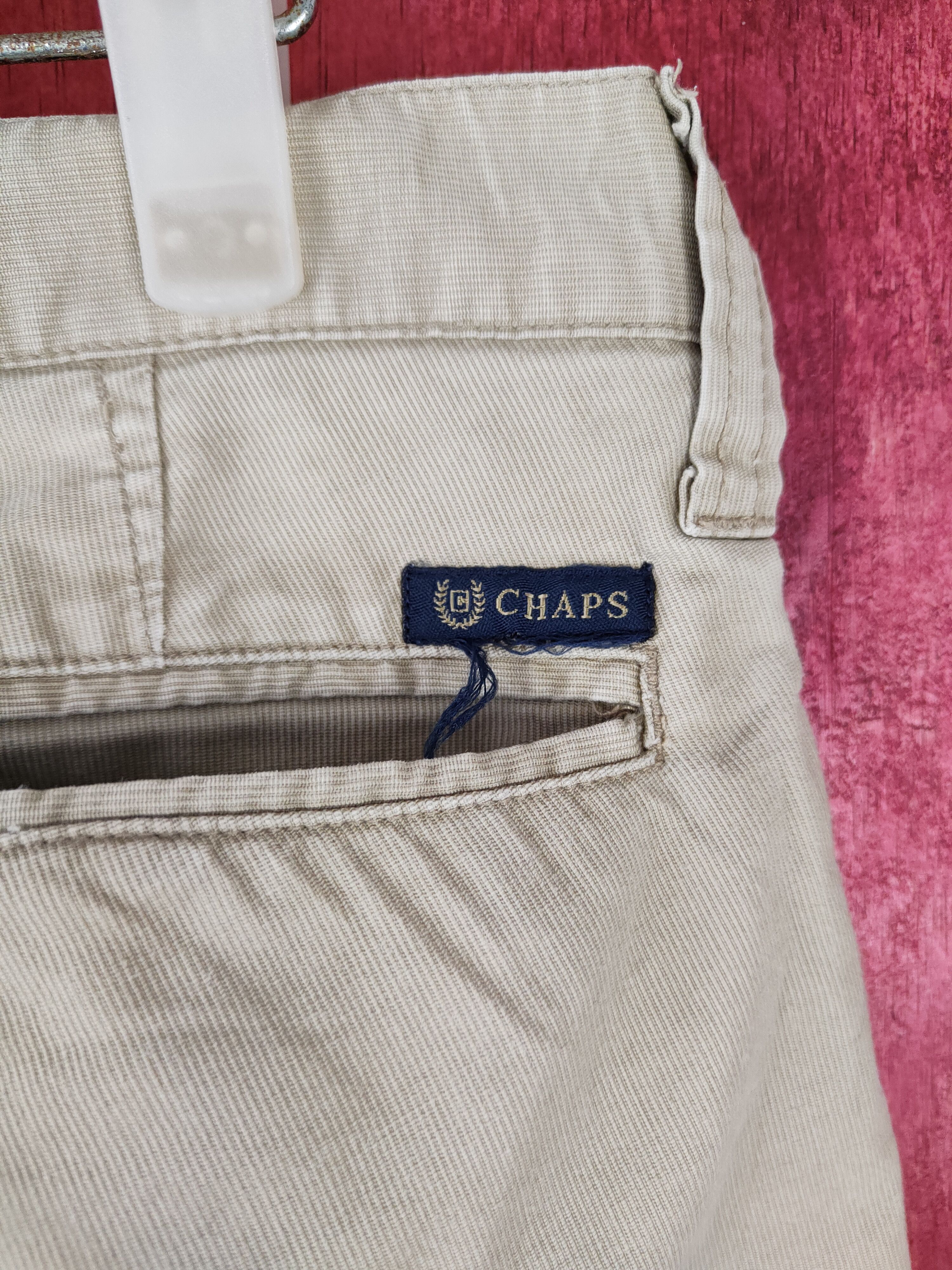 Chaps × Chaps Ralph Lauren × Japanese Brand Chaps Light Brown Multi Pocket Tactical Cargo Pants #S576 Size US 33 - 10 Thumbnail