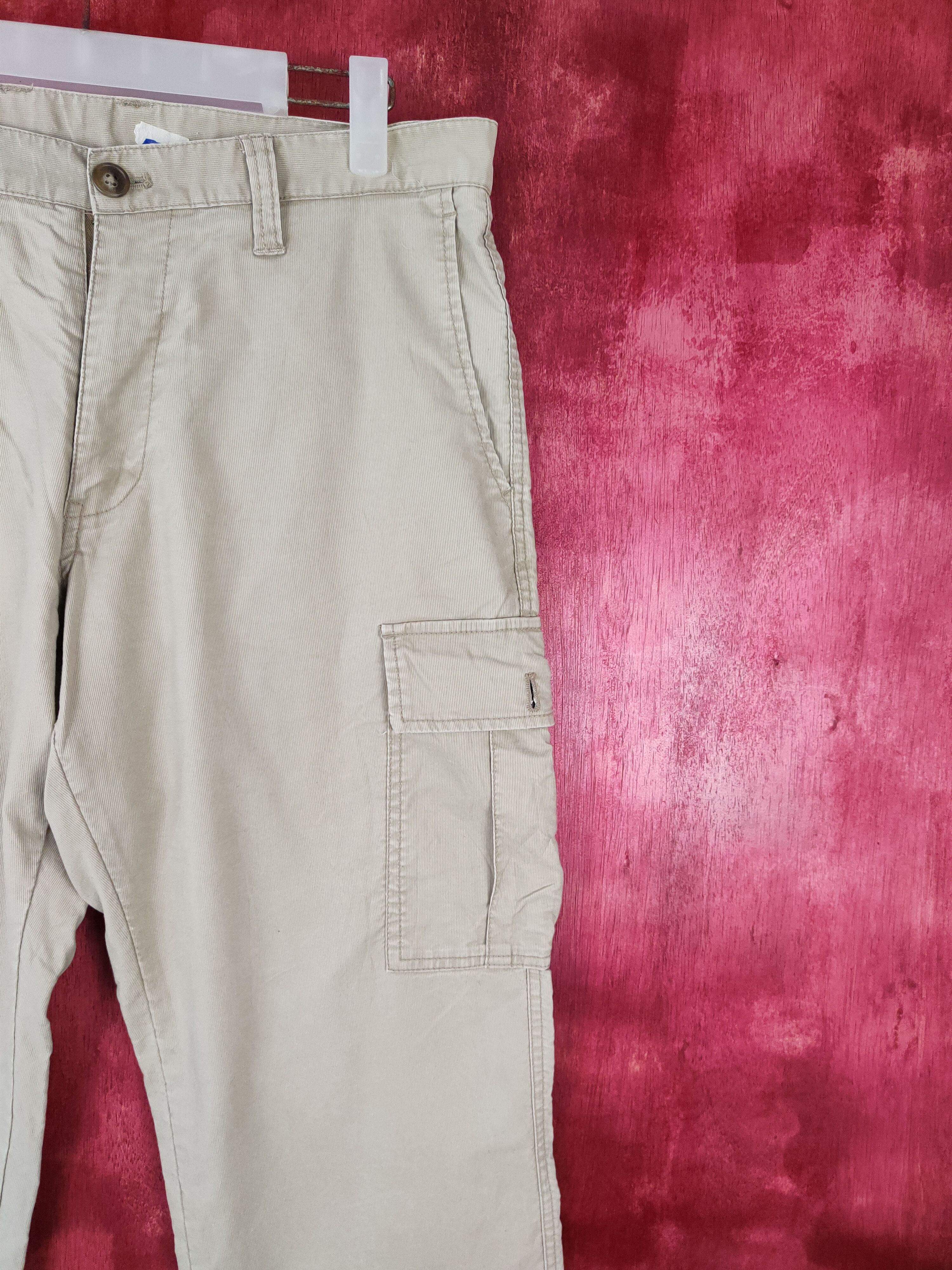 Chaps × Chaps Ralph Lauren × Japanese Brand Chaps Light Brown Multi Pocket Tactical Cargo Pants #S576 Size US 33 - 5 Thumbnail