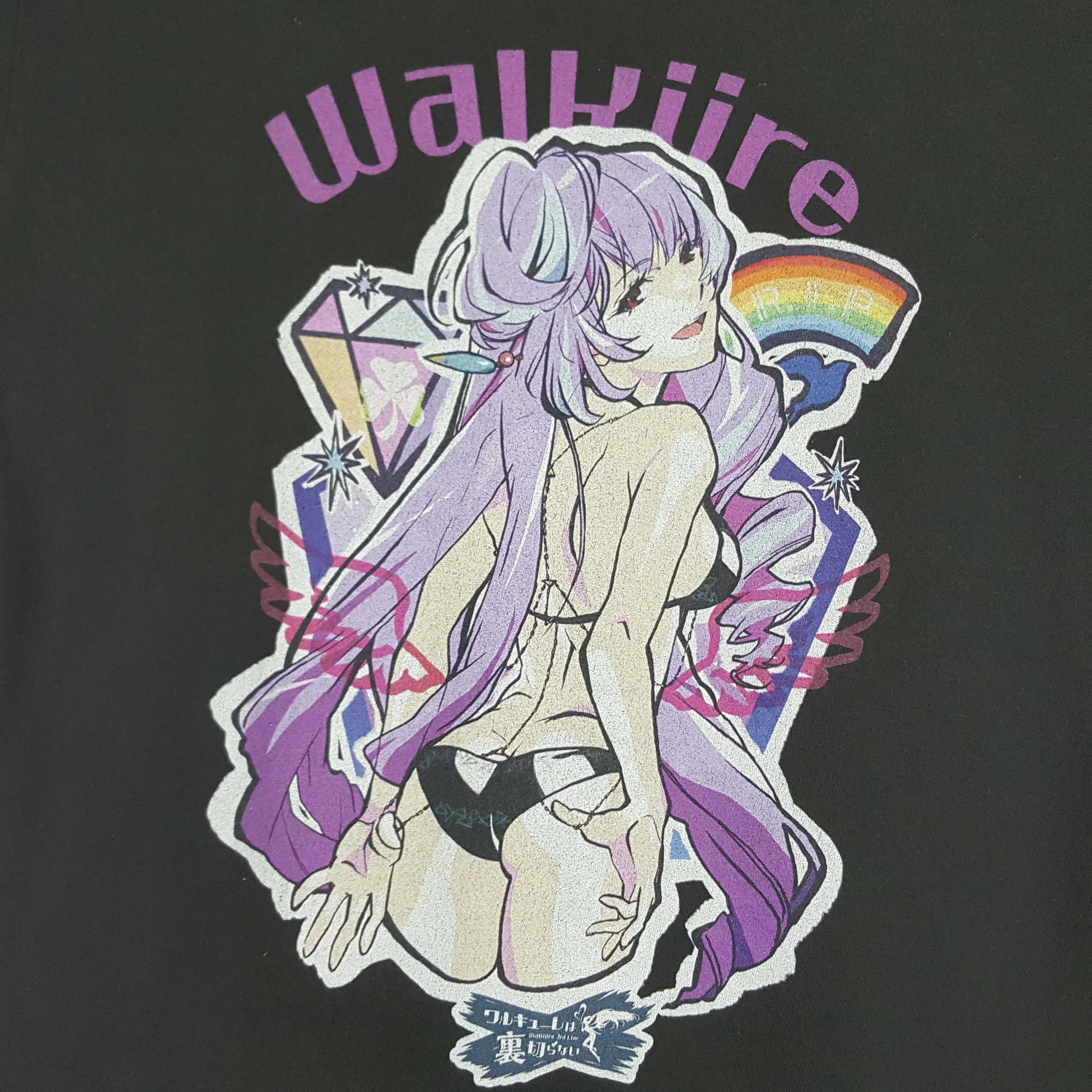 Anime × Japanese Brand × Vintage Vintage Walkure Japanese Musical Group Sexy Promo T-Shirt Size US M / EU 48-50 / 2 - 2 Thumbnail