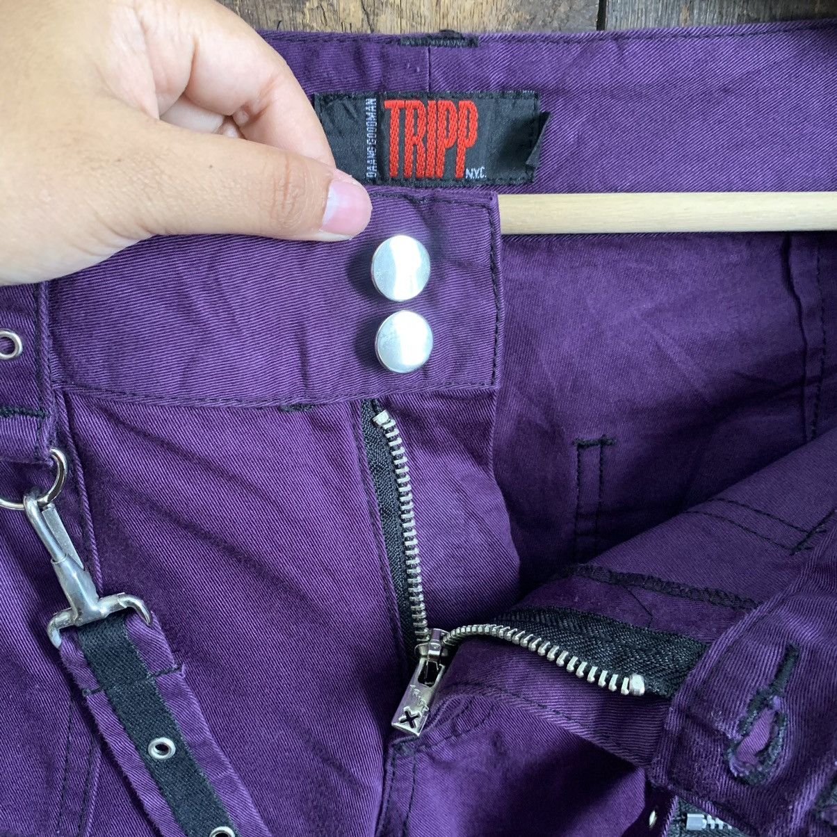 Le Grande Bleu (L.G.B.) Tripp NYC Punk Pants Size US 31 - 10 Thumbnail