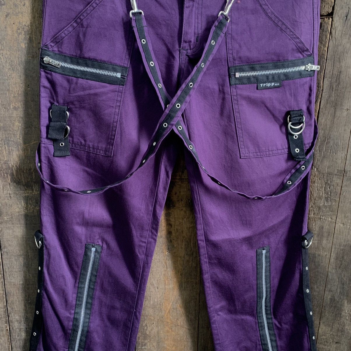 Le Grande Bleu (L.G.B.) Tripp NYC Punk Pants Size US 31 - 4 Thumbnail