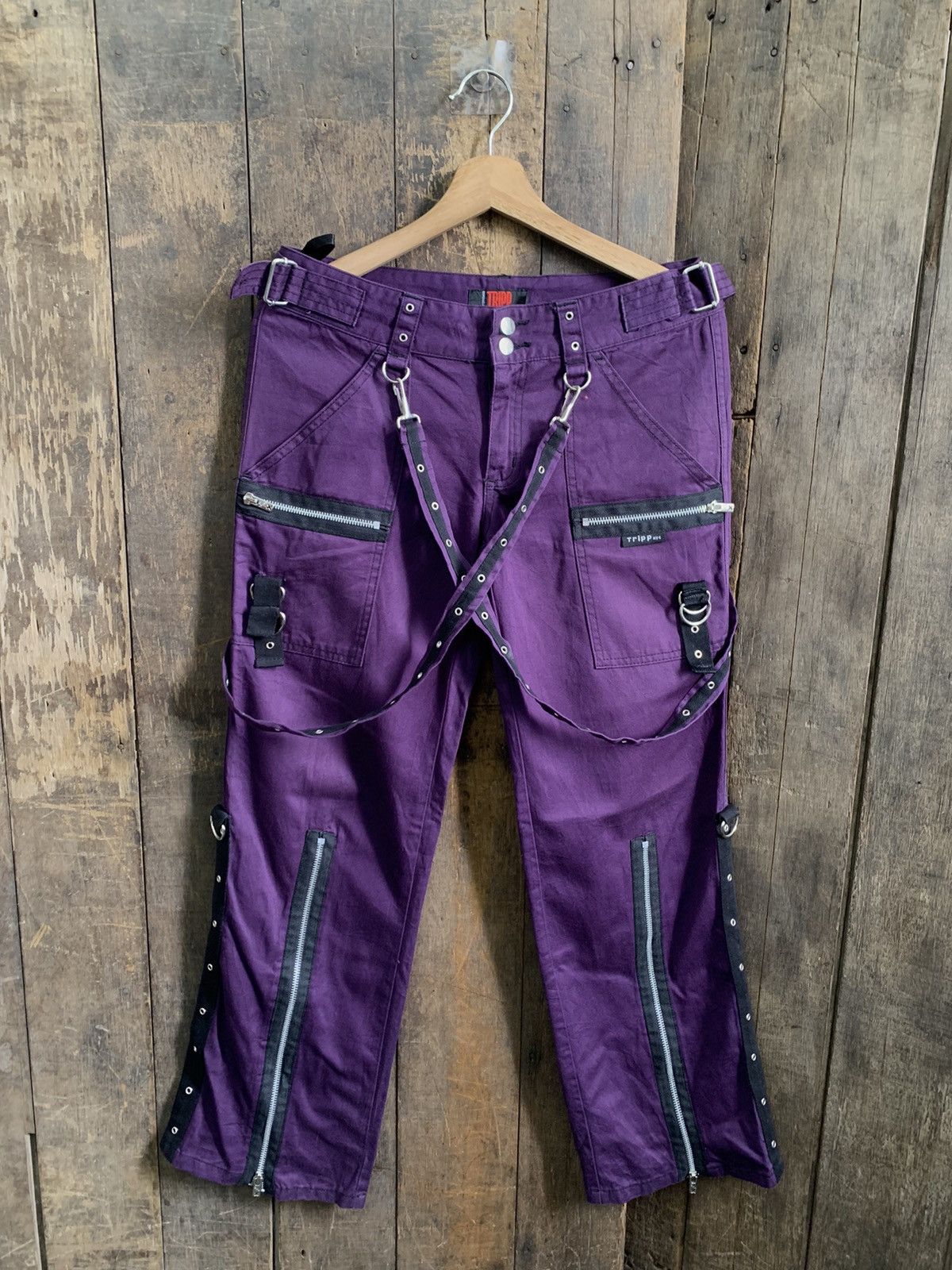Le Grande Bleu (L.G.B.) Tripp NYC Punk Pants Size US 31 - 17 Thumbnail
