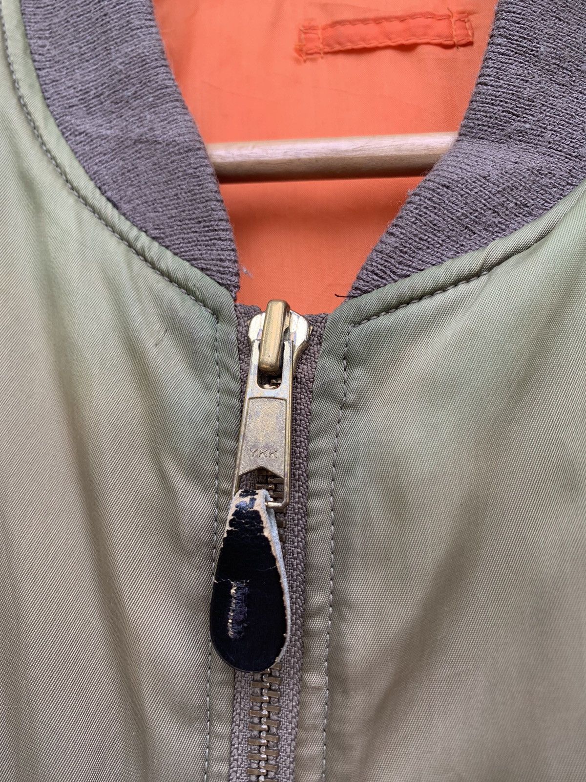Vintage 🪖Vintage Faded MA-1 Man Intermediate Bomber Jacket Size US M / EU 48-50 / 2 - 13 Thumbnail